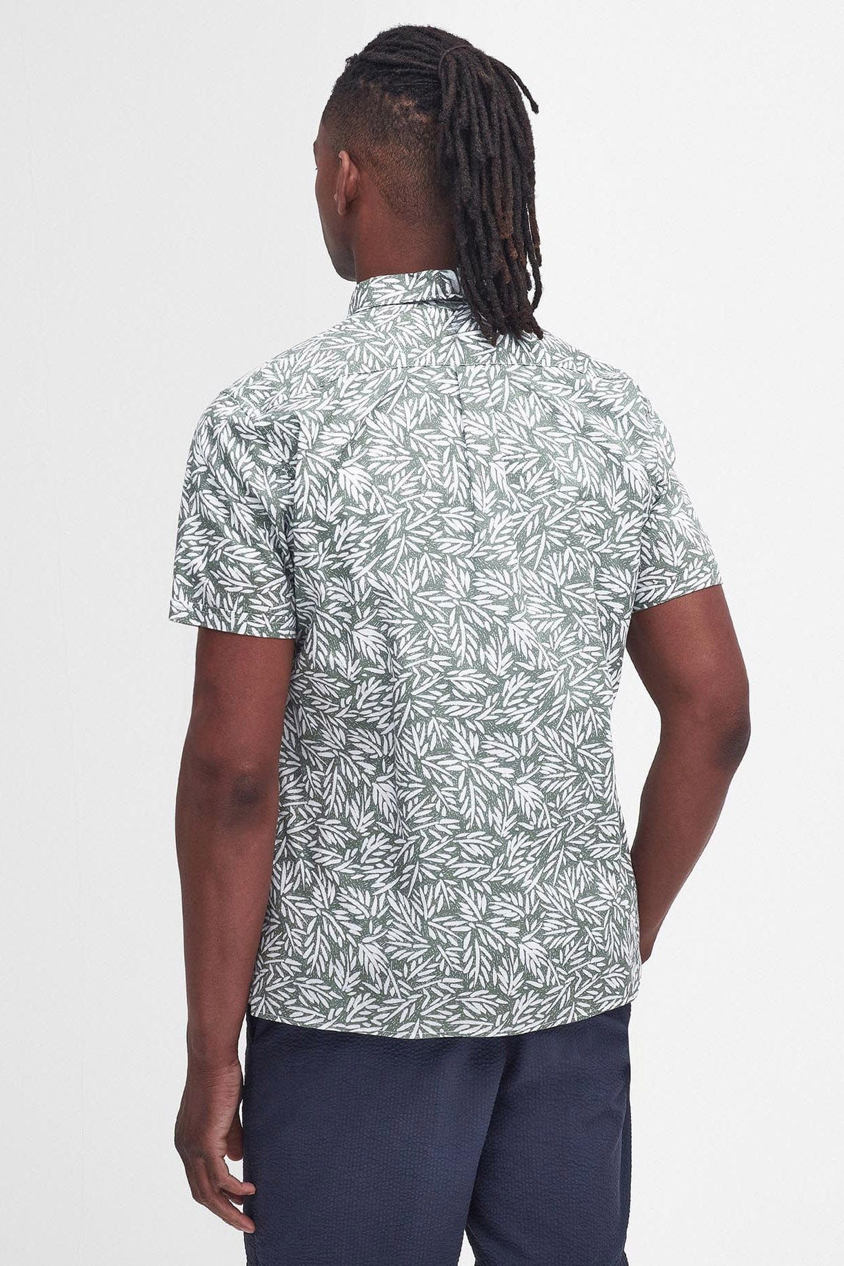 Jackstone Regular Fit Short Sleeve Shirt - Pea Green - Image 5