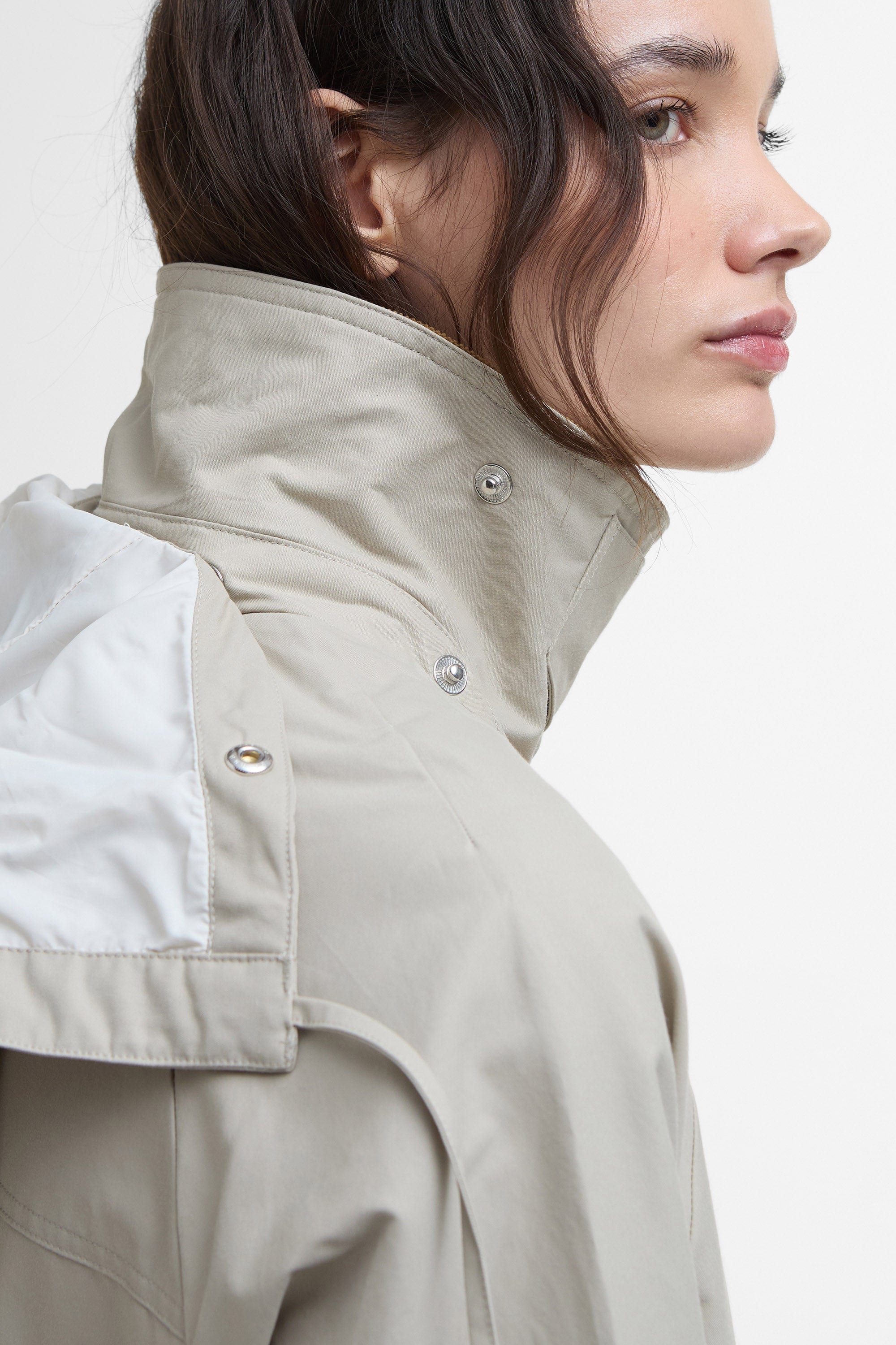 Jema Showerproof Jacket - Light Sand - Image 7