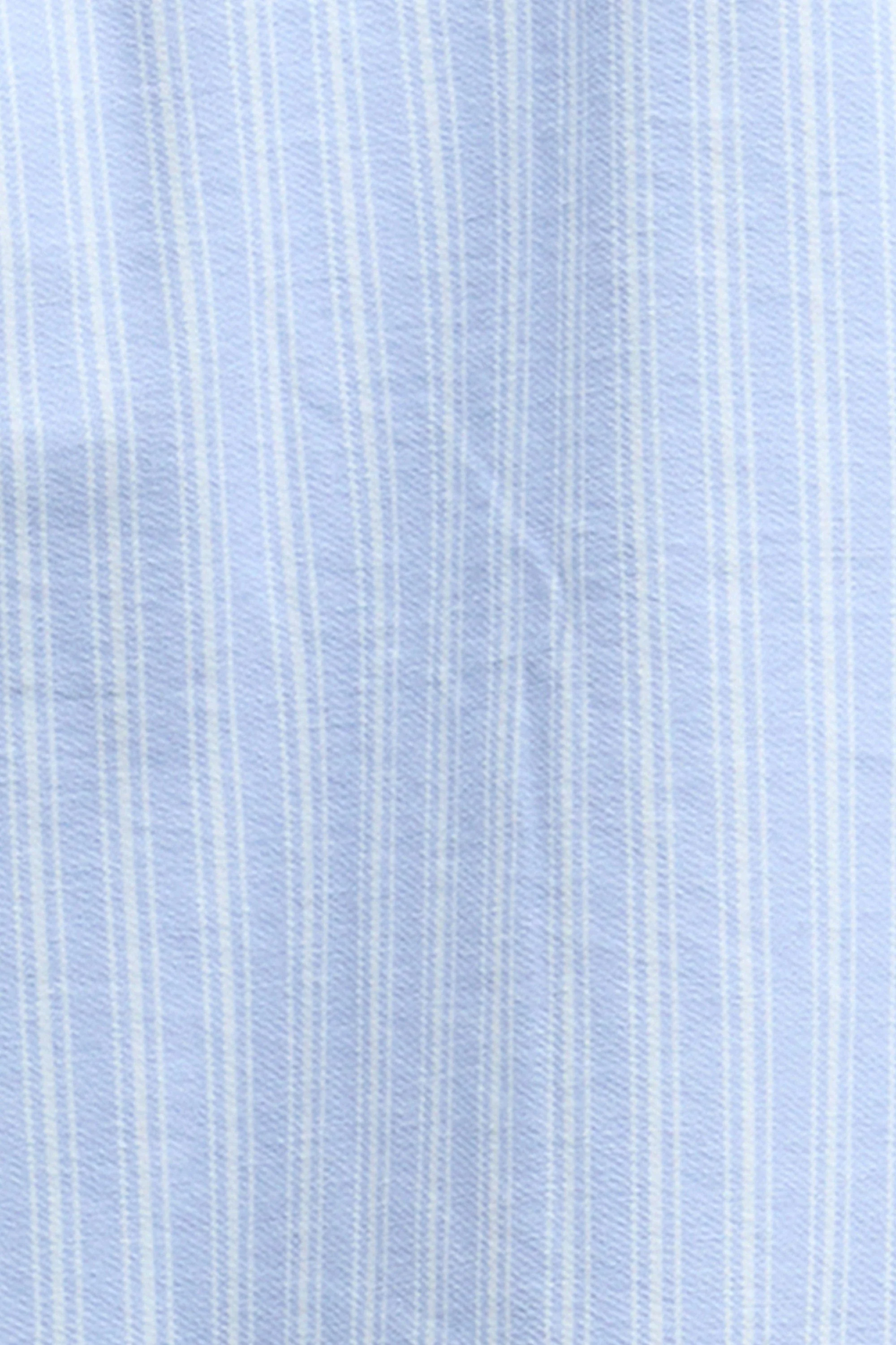 June Overshirt - Chambray Stripe - Image 6