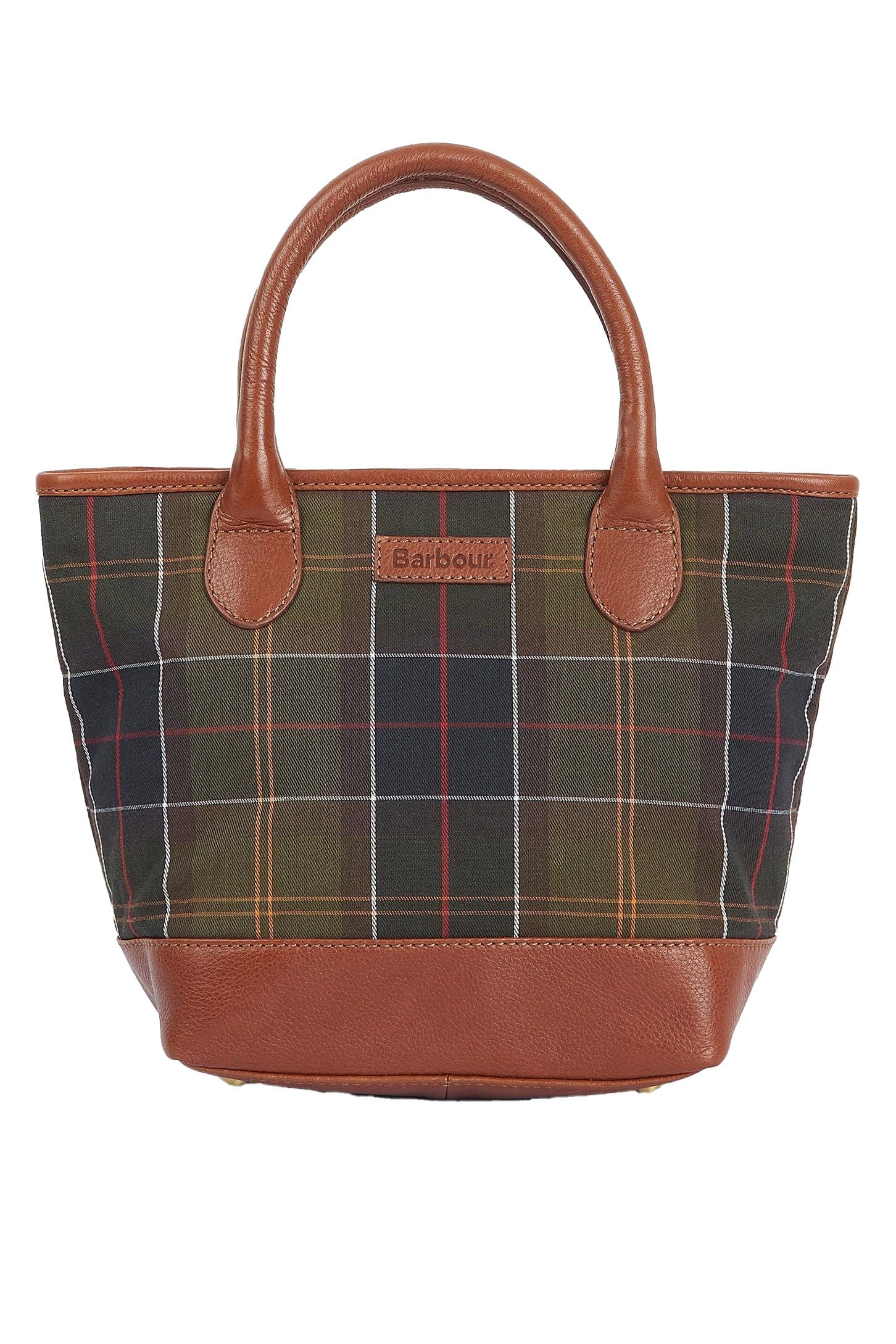 Katrine Tartan Leather Tote Bag - Classic Tartan - Image 5