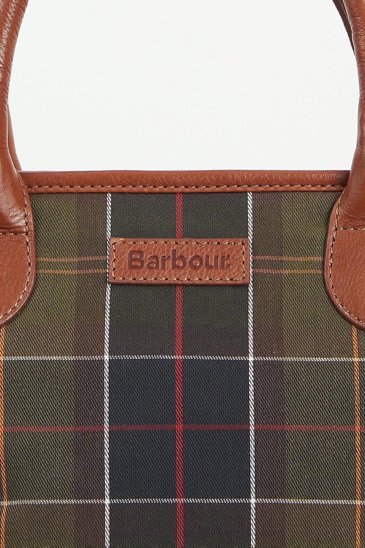 Katrine Tartan Leather Tote Bag - Classic Tartan - Image 8