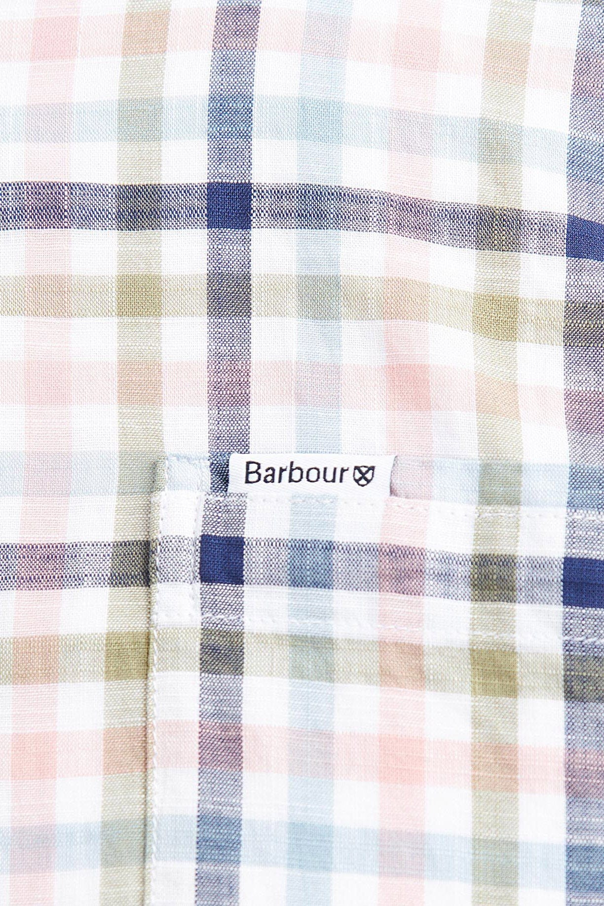 Kinson Short Sleeve Tailored Shirt - Classic Pink - Image 5