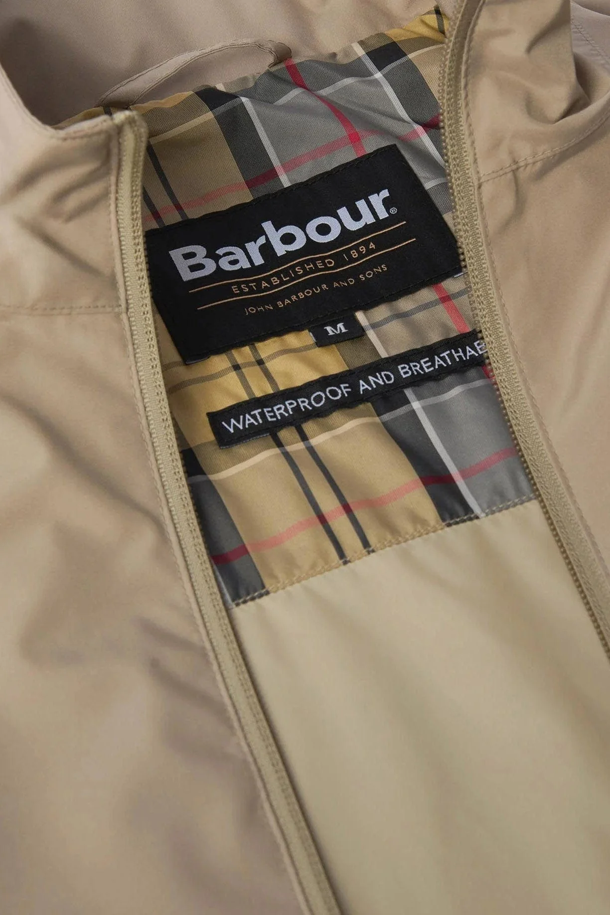 Korbel Waterproof Jacket - Washed Stone - Image 5