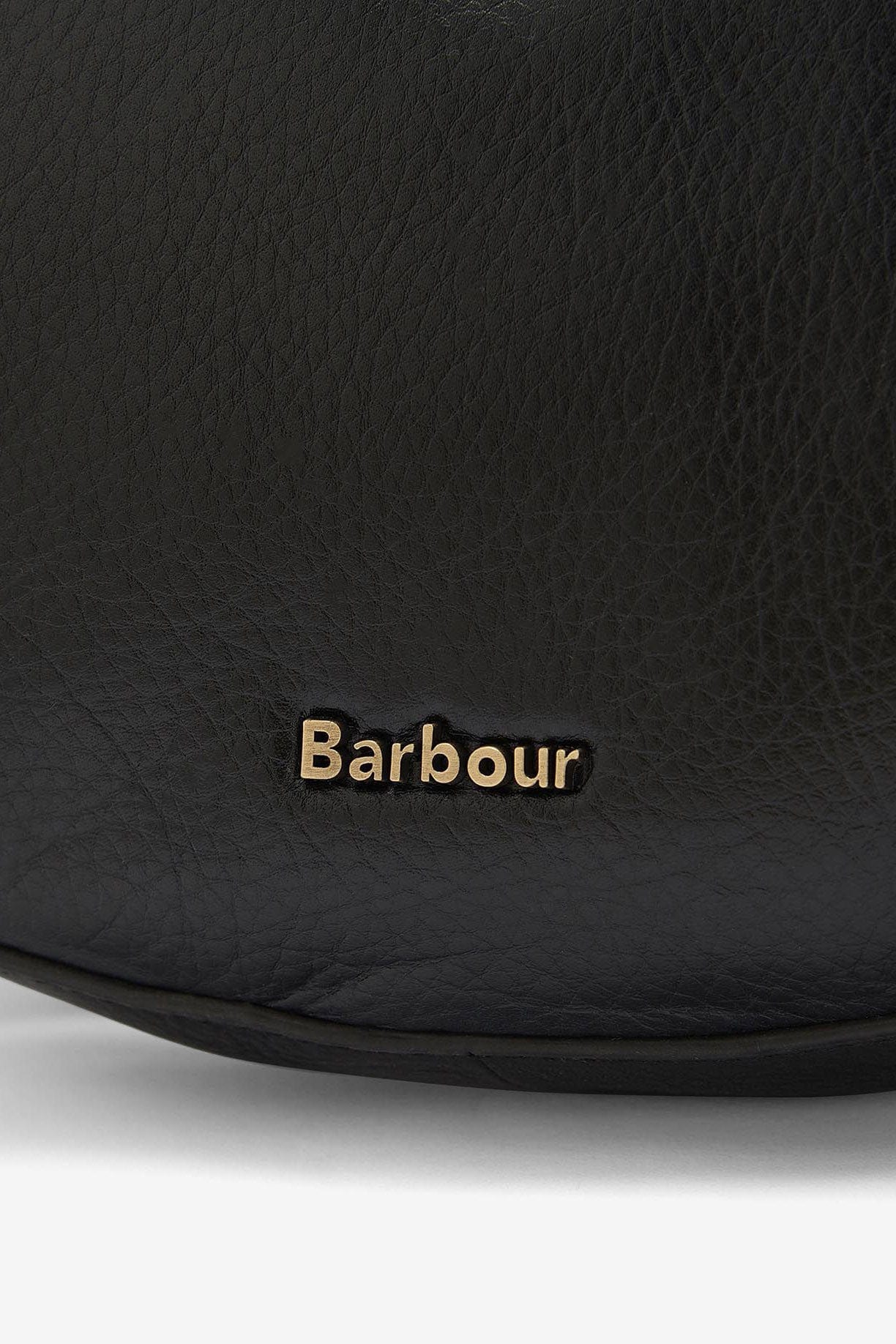 Laire Leather Half-Moon Bag - Black - Image 7