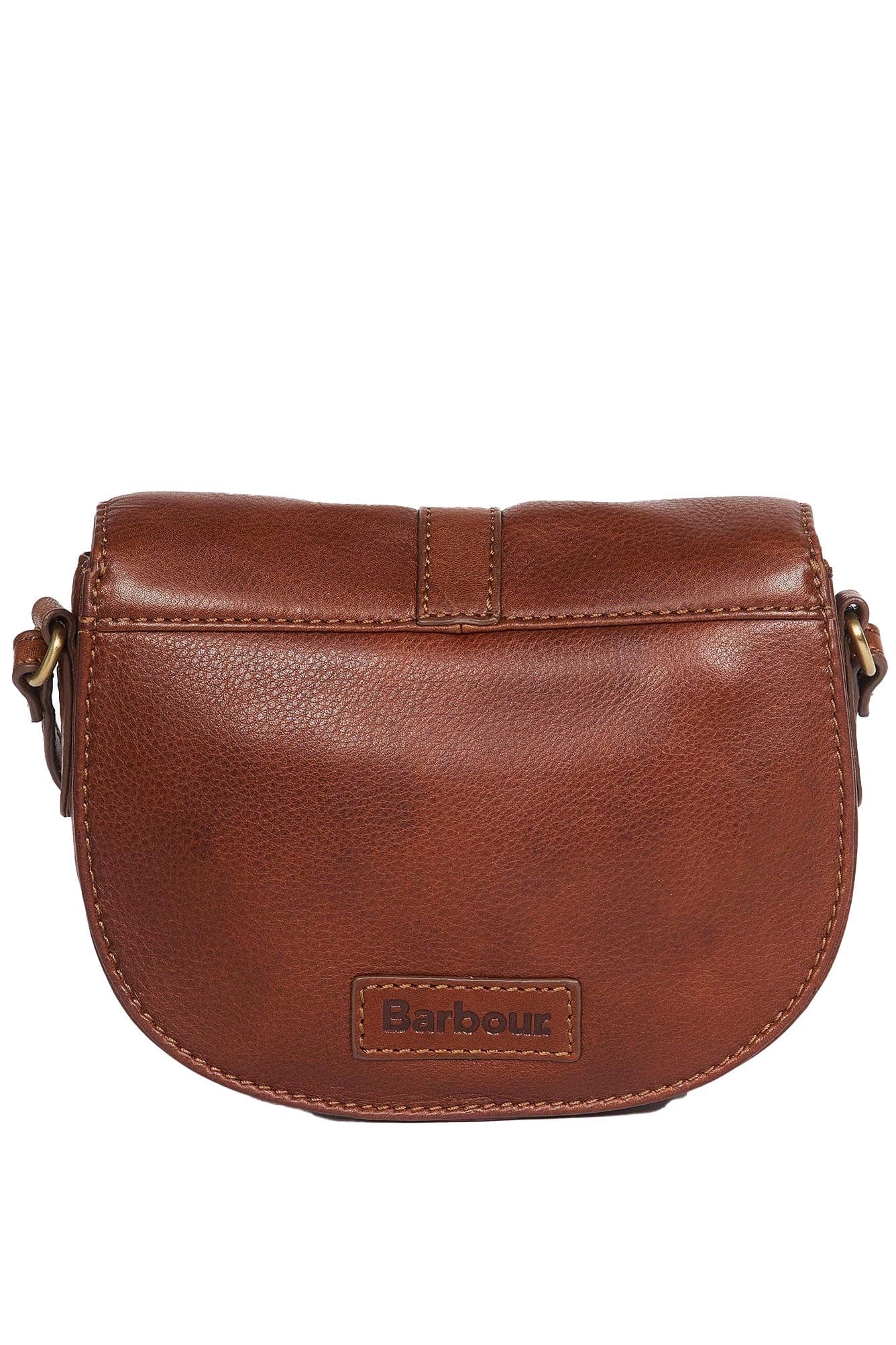 Laire Leather Saddle Bag - Brown - Image 2