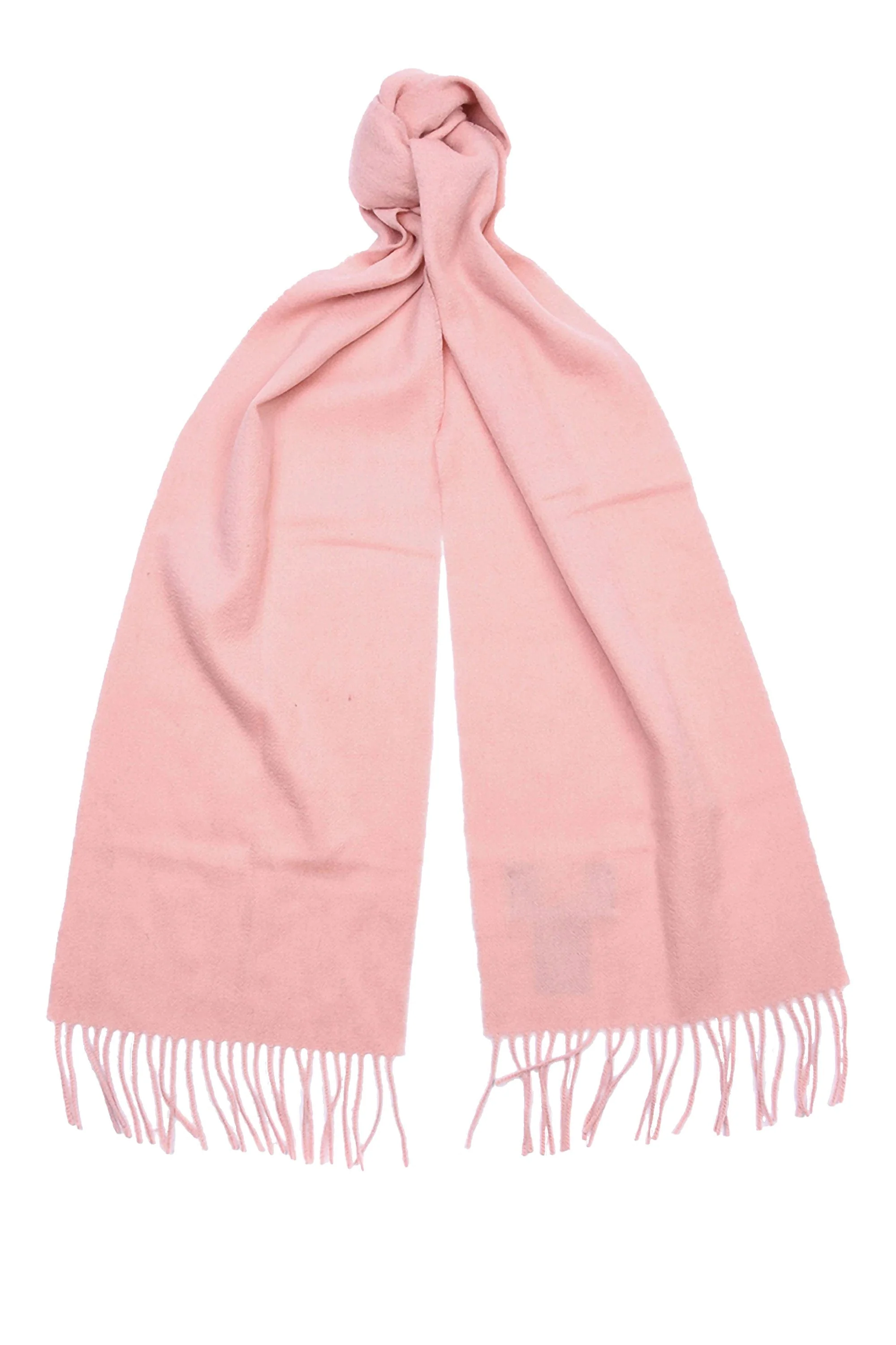 Lambswool Woven Scarf - Blush Pink