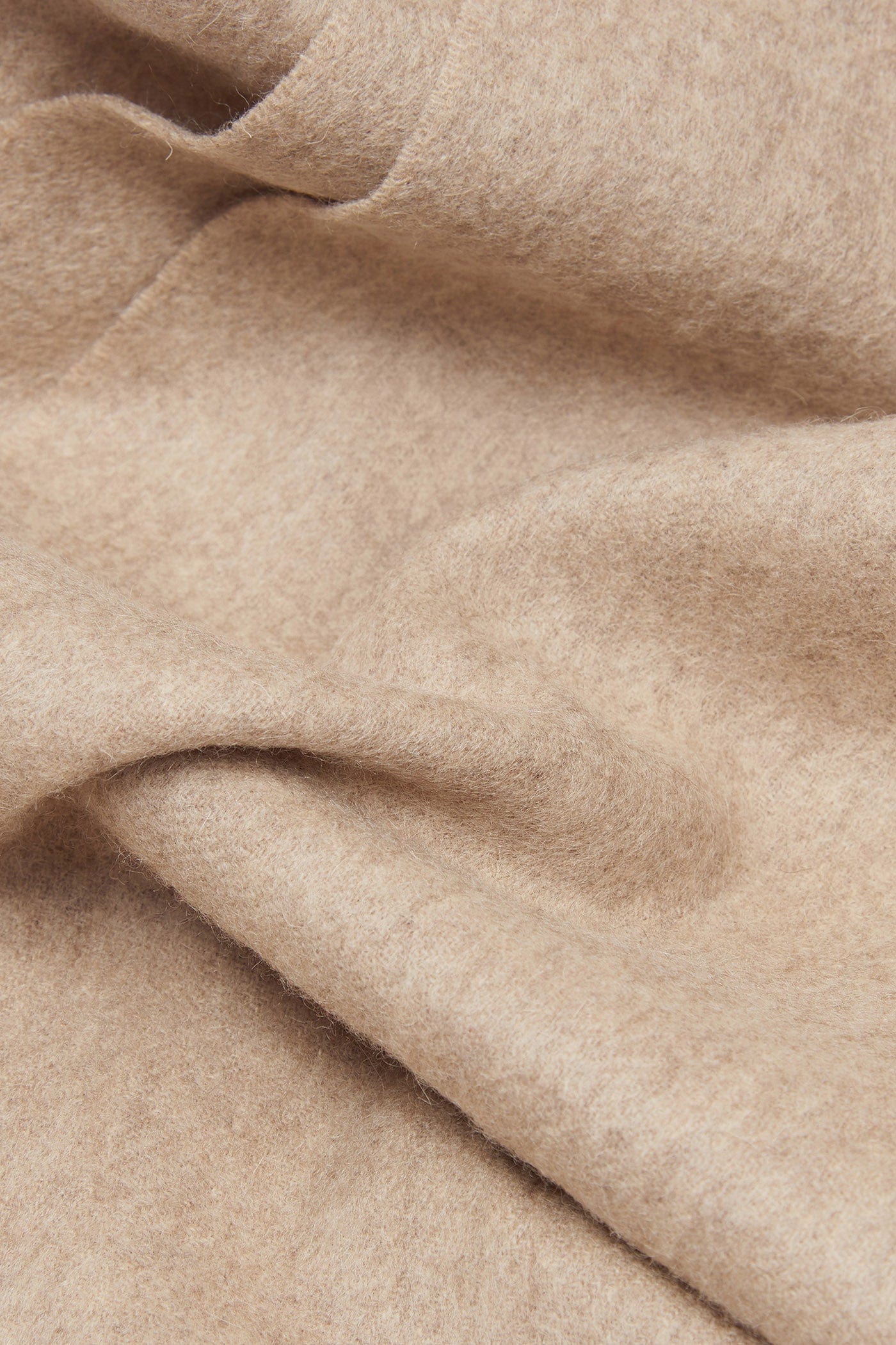 Lambswool Woven Scarf - Oatmeal - Image 3