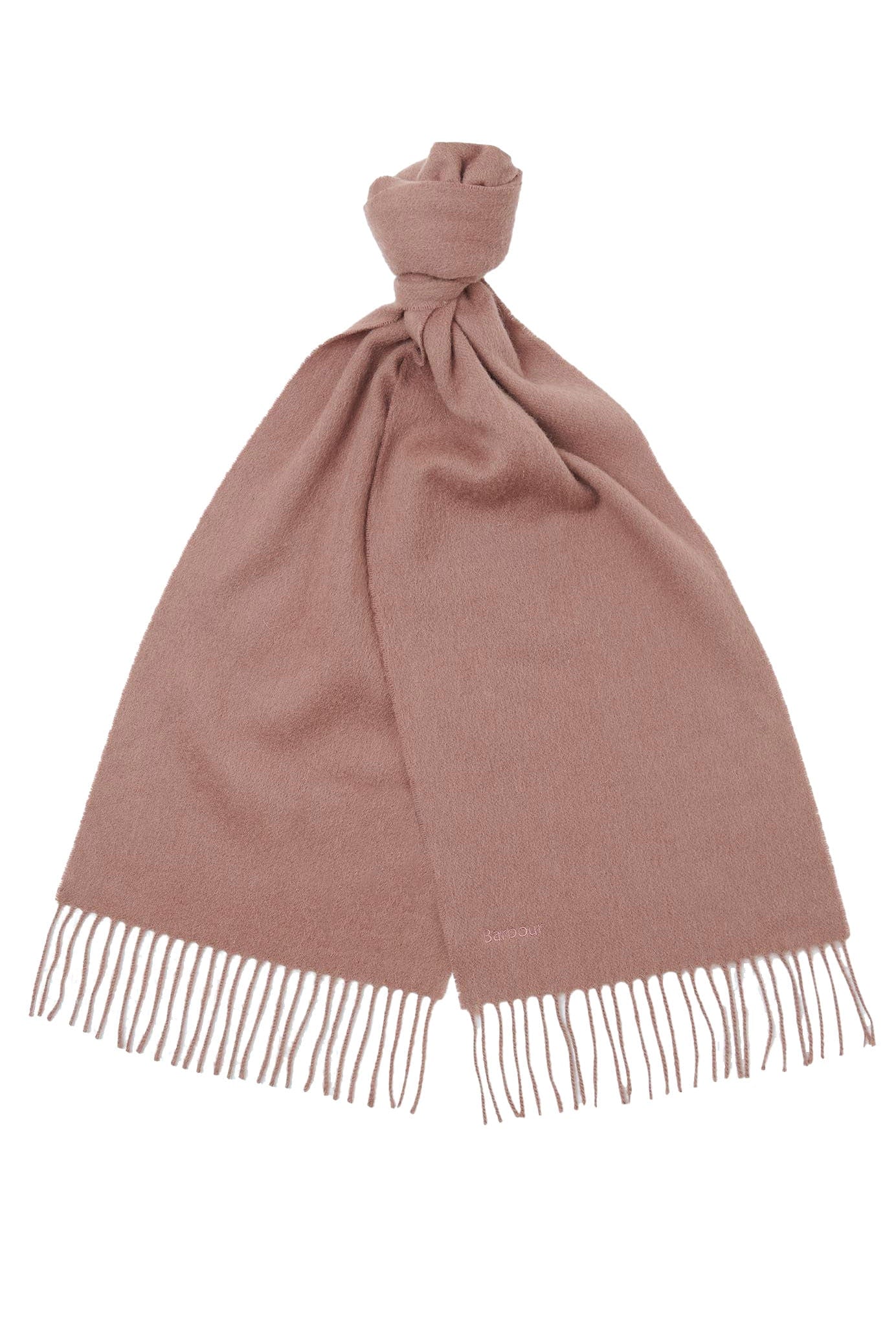 Lambswool Woven Scarf - Rosewood