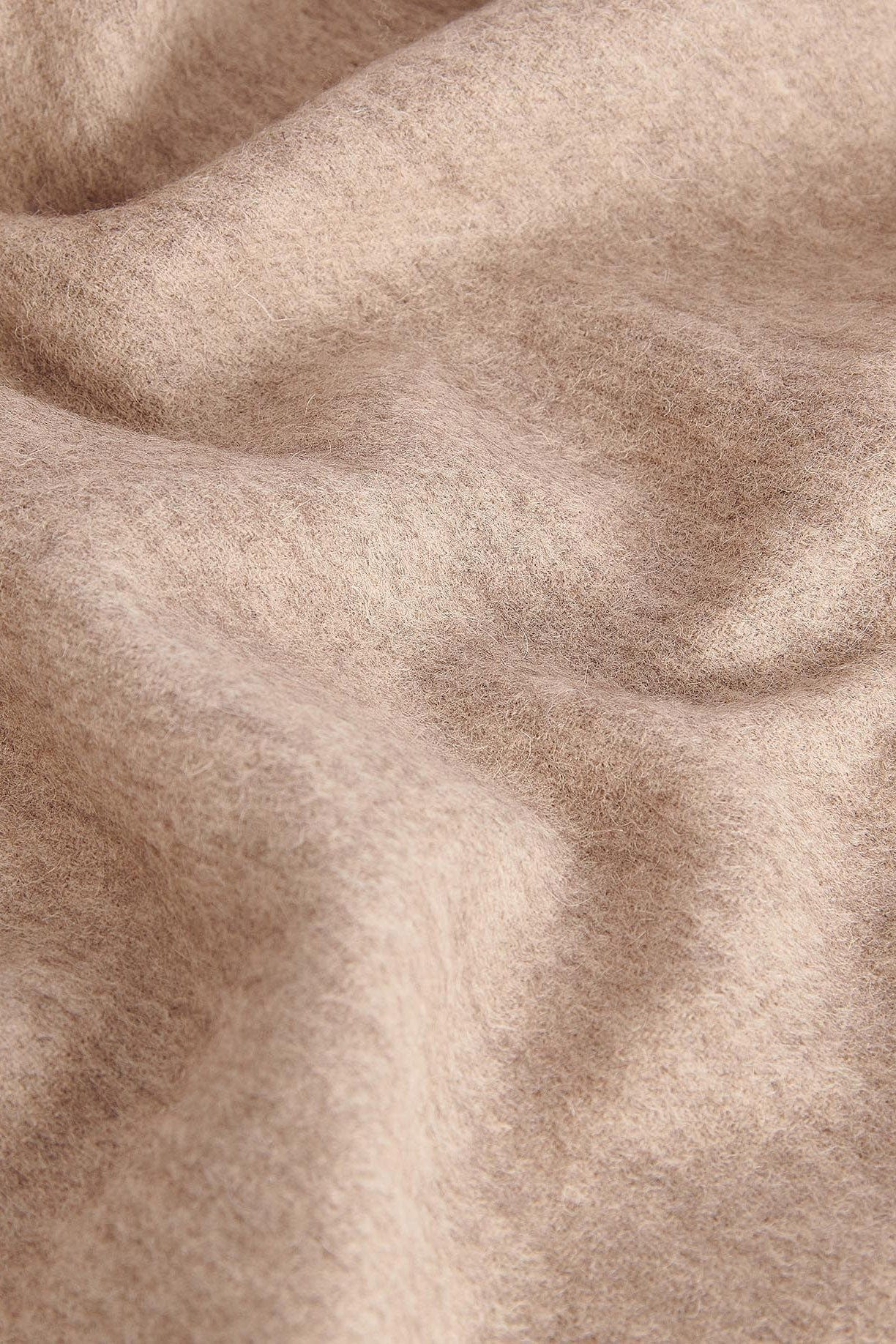 Lambswool Wrap - Oatmeal - Image 6