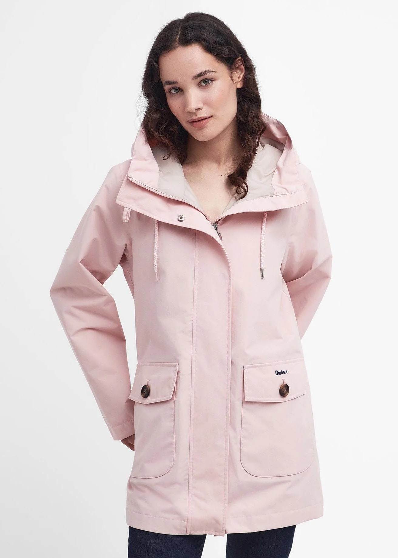 Lansdowne Waterproof Jacket - Shell Pink - Image 2