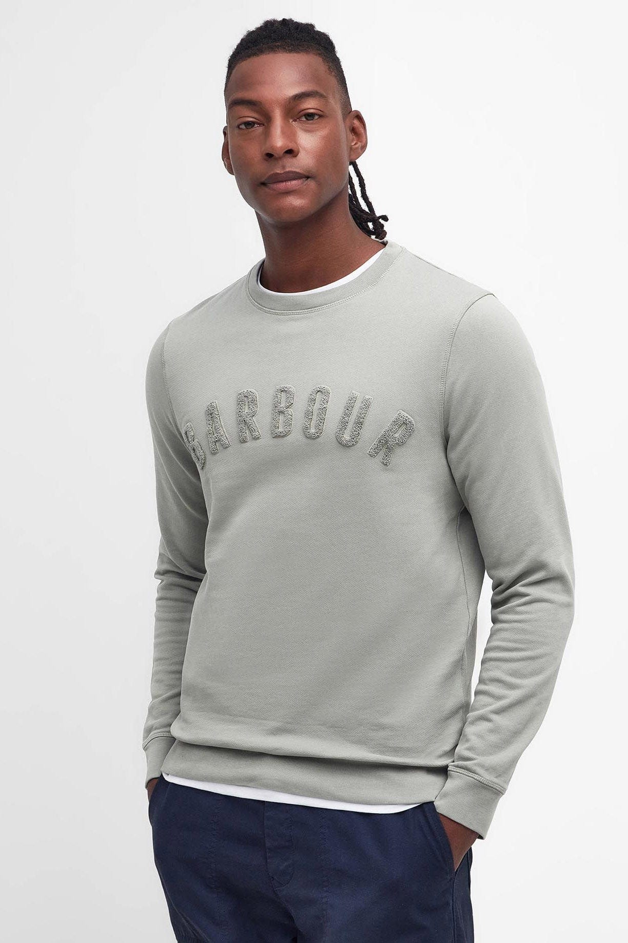 Large Logo Sweatshirt - Forest Fog - Image 2