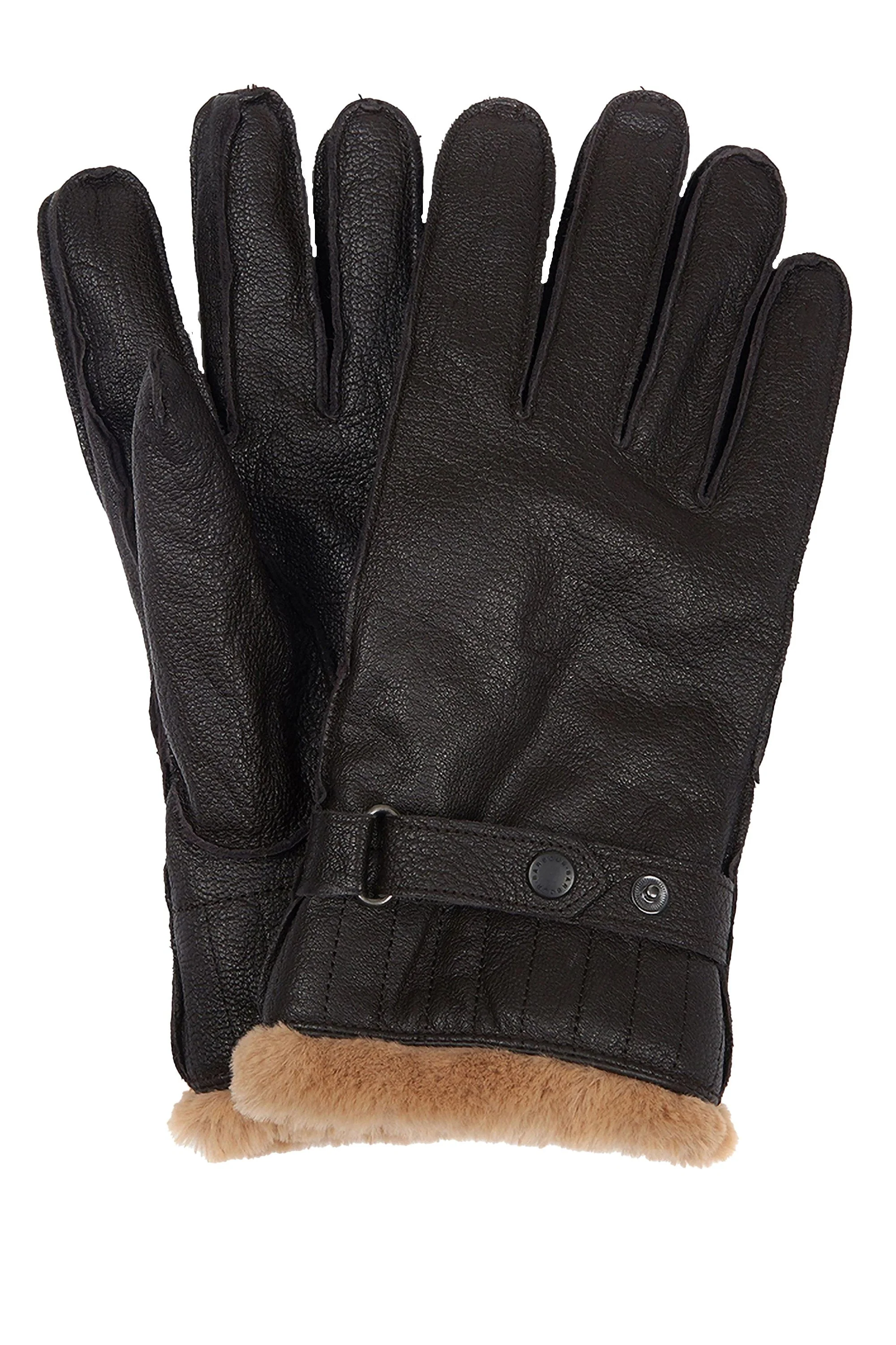 Leather Utility Gloves - Black
