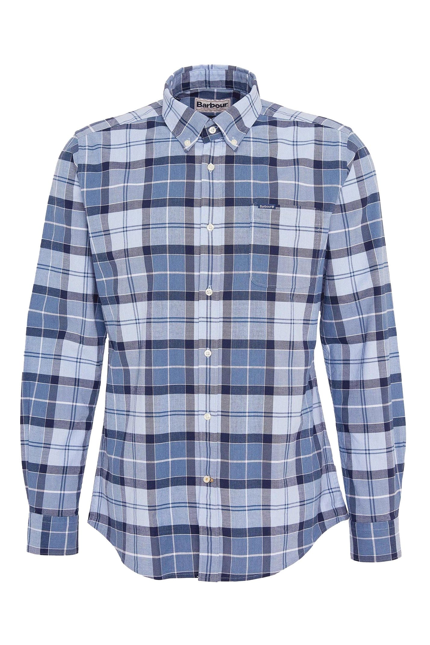 Lewis Tailored Shirt - Berwick Blue Tartan