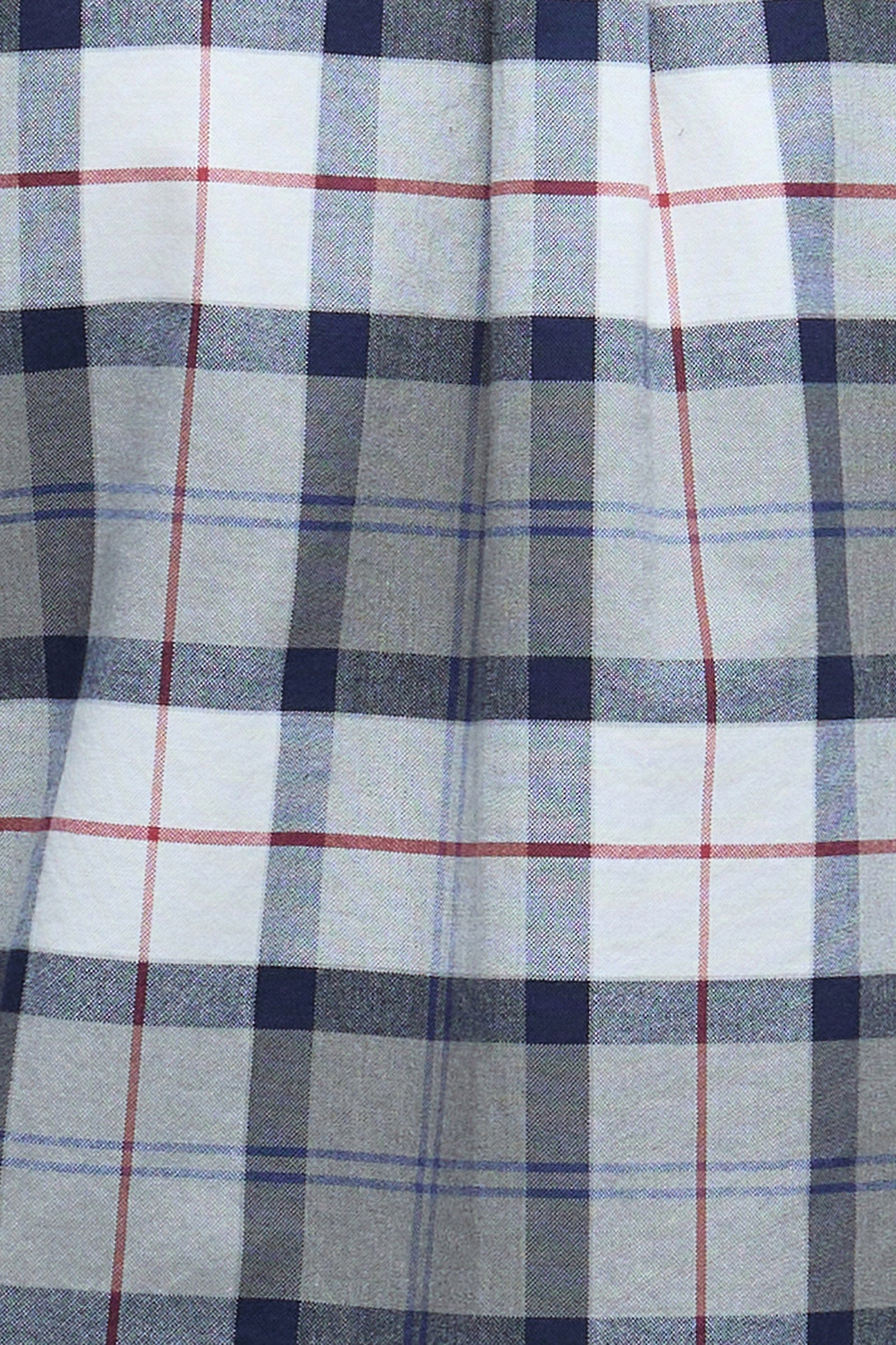 Lewis Tailored Shirt - Bleached Pine Tartan - Image 7