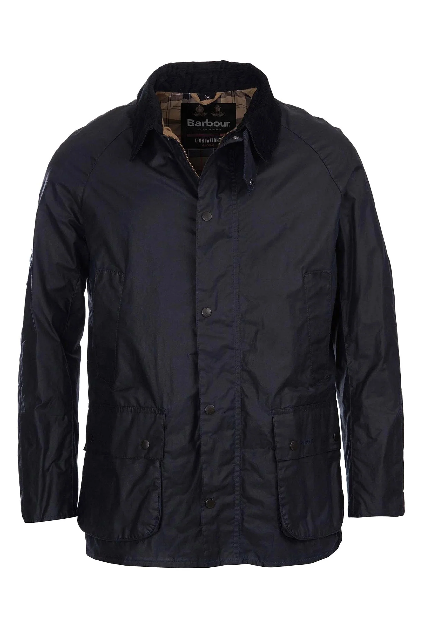Lightweight Ashby Waxed Jacket - Royal Navy