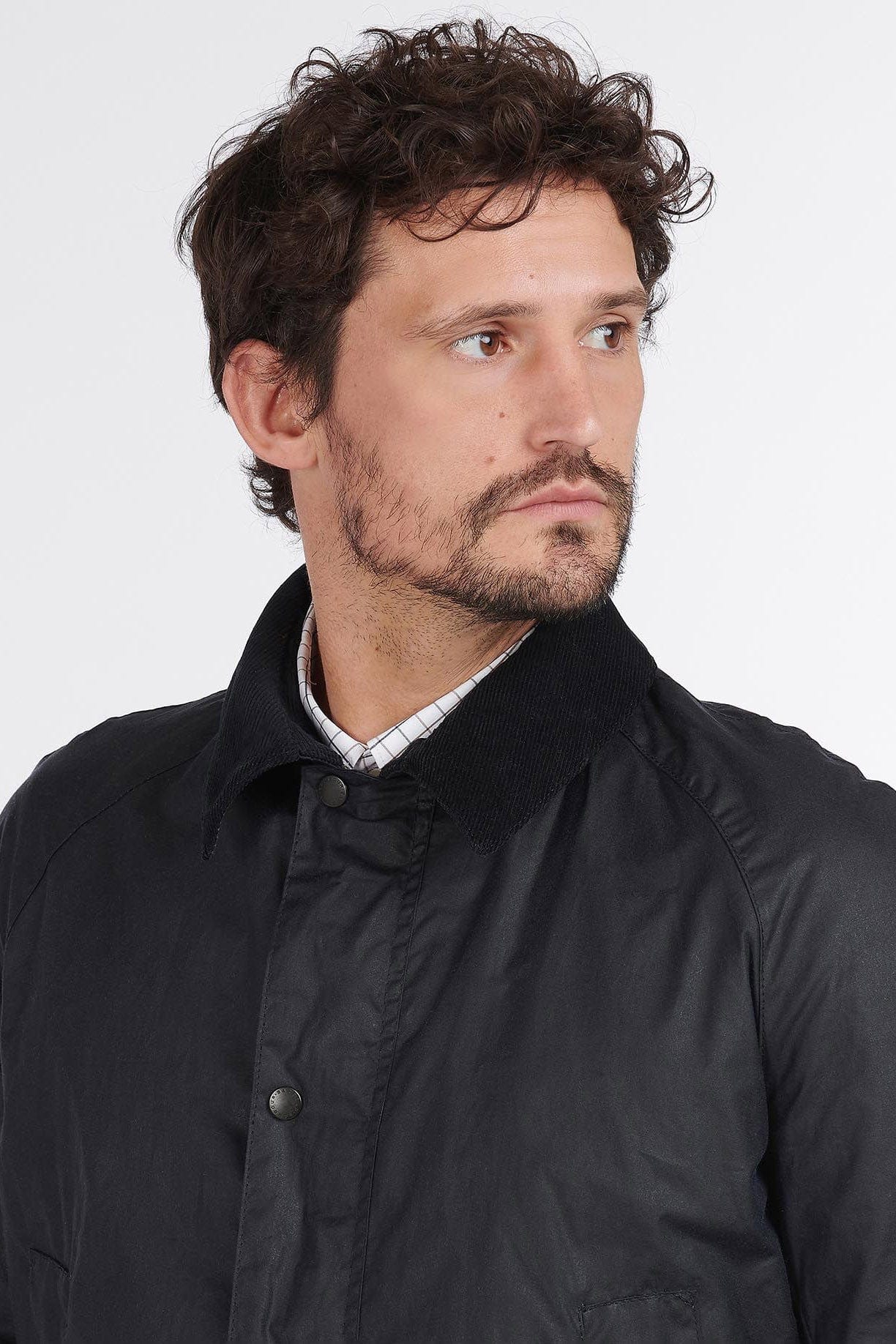 Lightweight Ashby Waxed Jacket - Royal Navy - Image 4