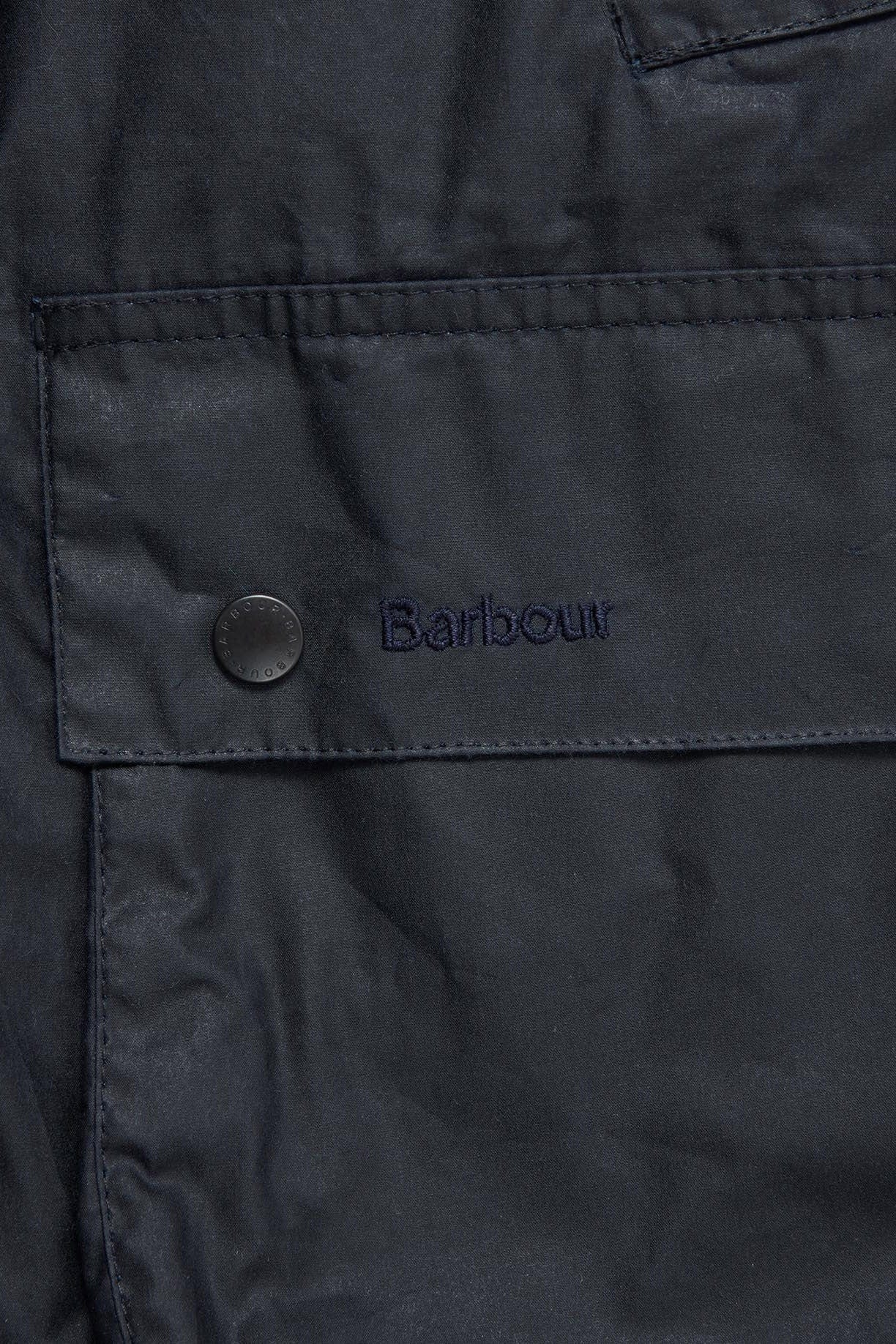 Lightweight Ashby Waxed Jacket - Royal Navy - Image 5