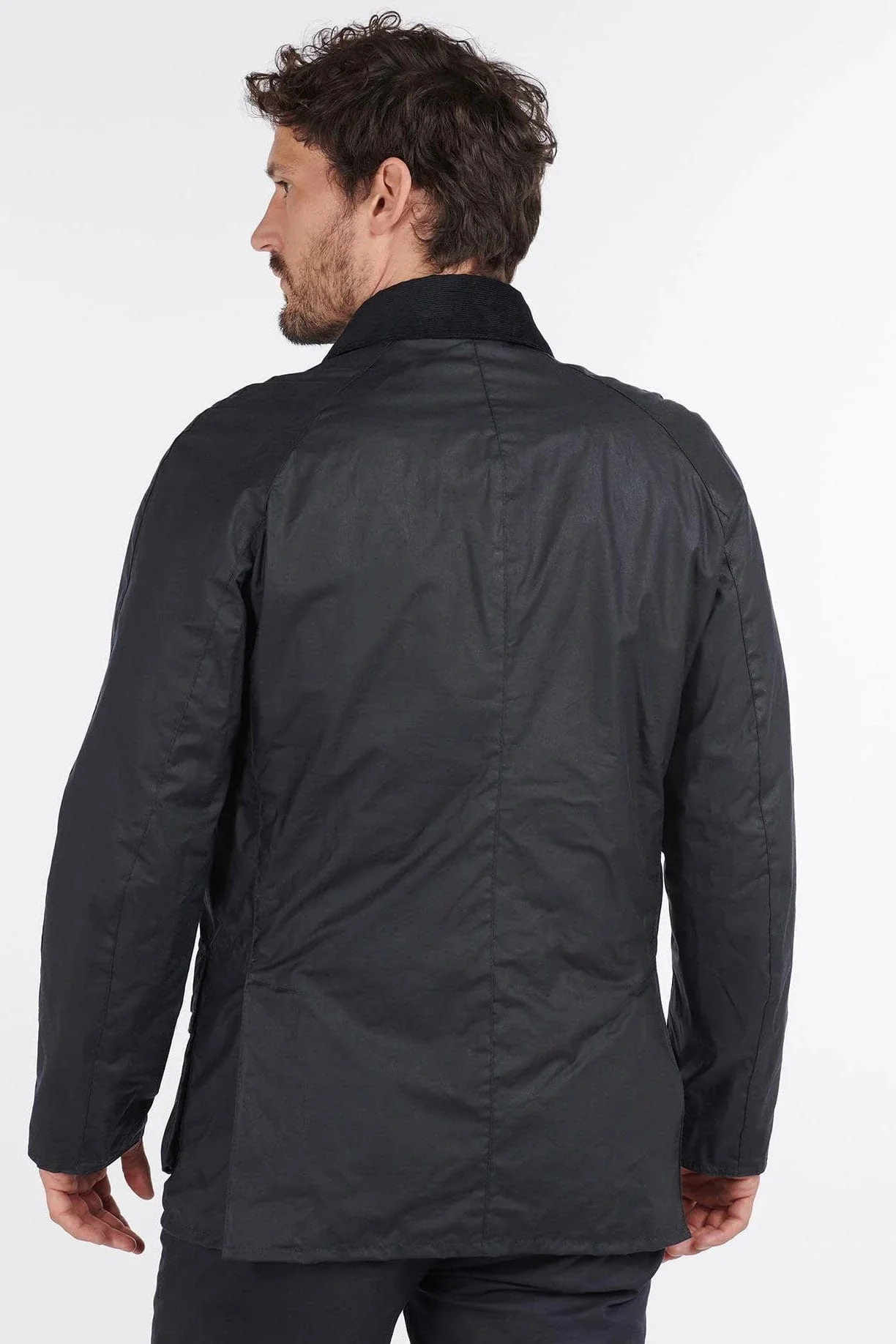 Lightweight Ashby Waxed Jacket - Royal Navy - Image 7