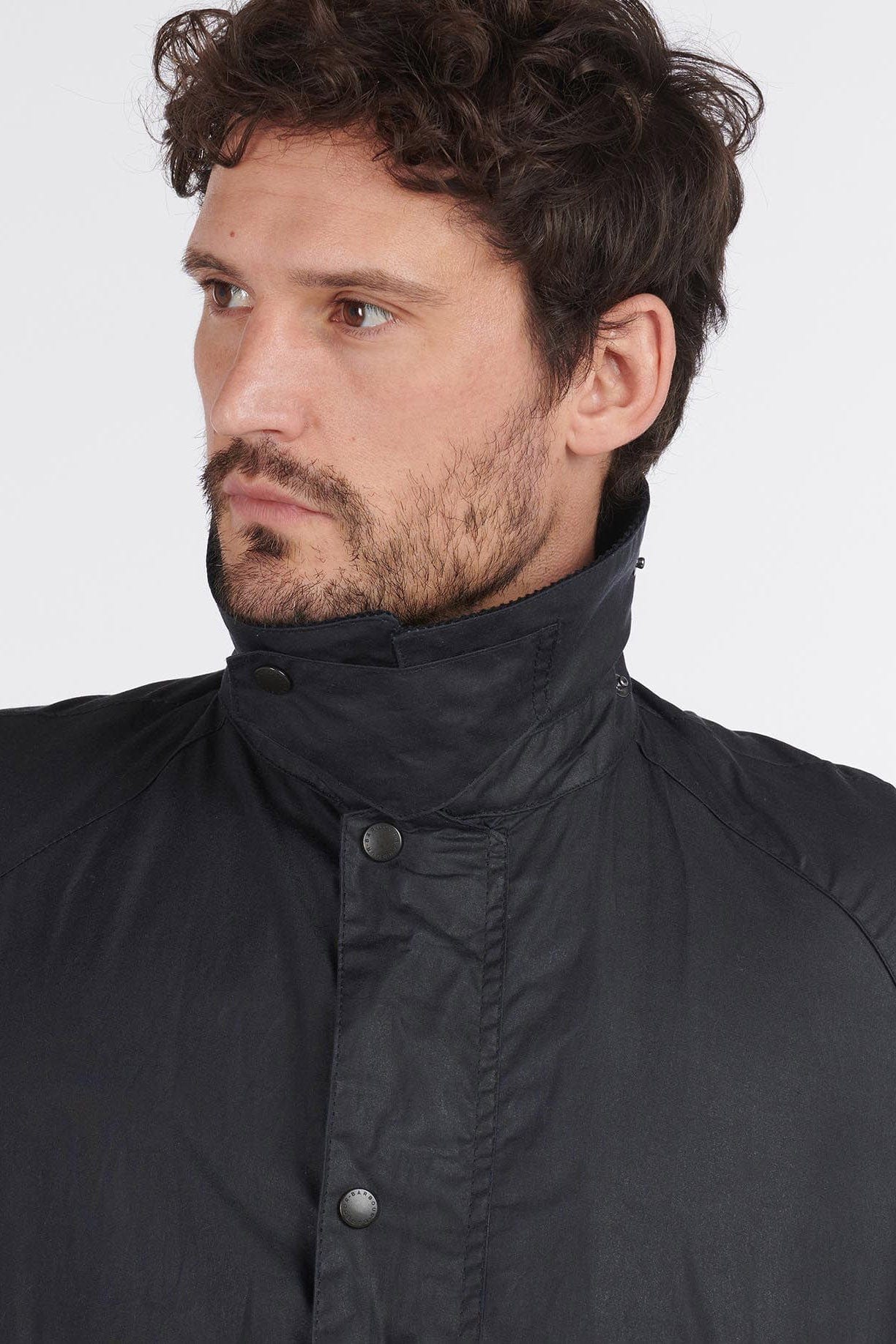 Lightweight Ashby Waxed Jacket - Royal Navy - Image 8