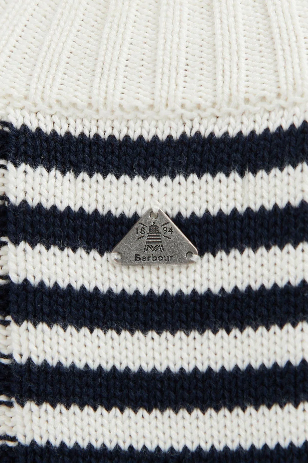 Littlebury Knit - Navy/Cream Stripe - Image 5