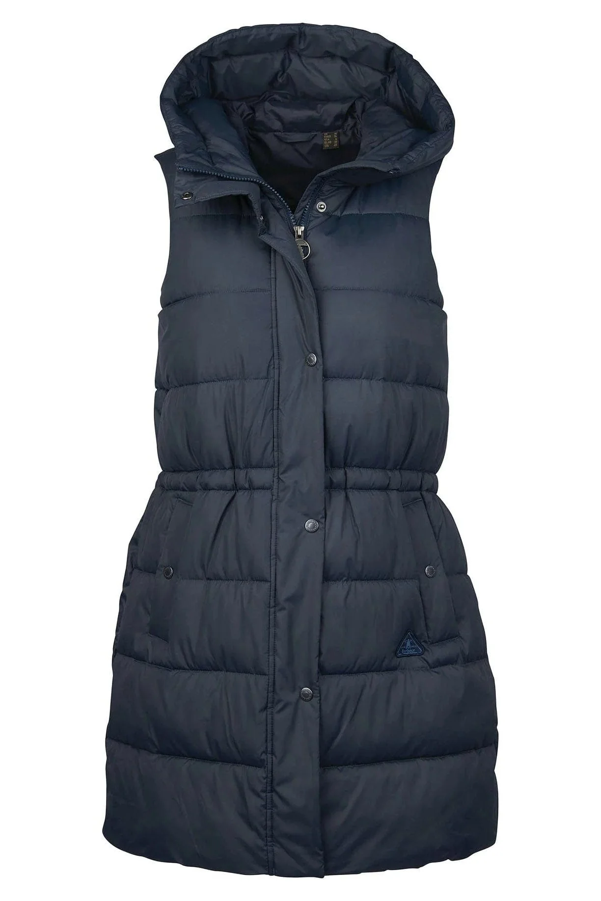 Littlebury Longline Gilet - Dark Navy