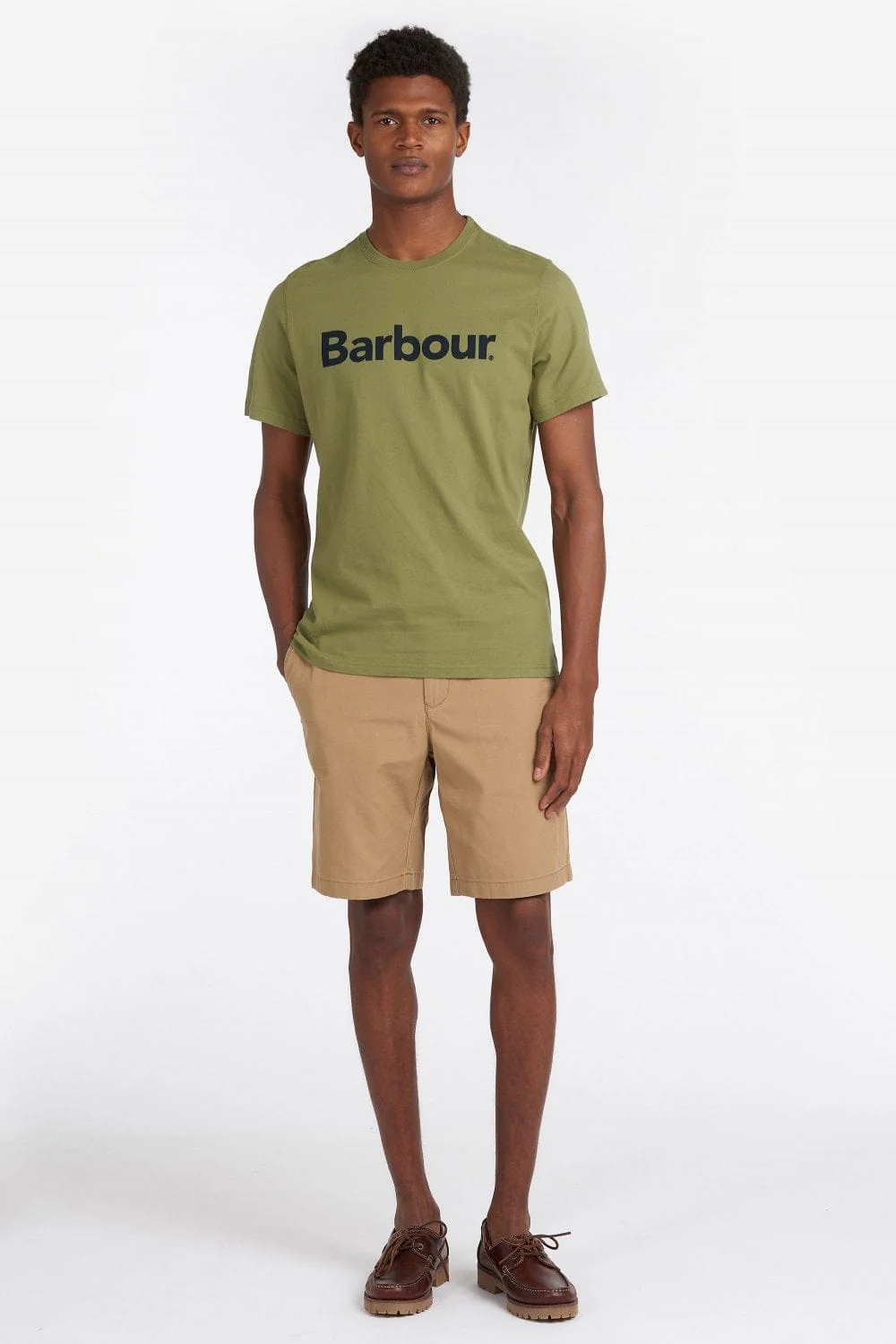 Logo T-Shirt - Burnt Olive - Image 3