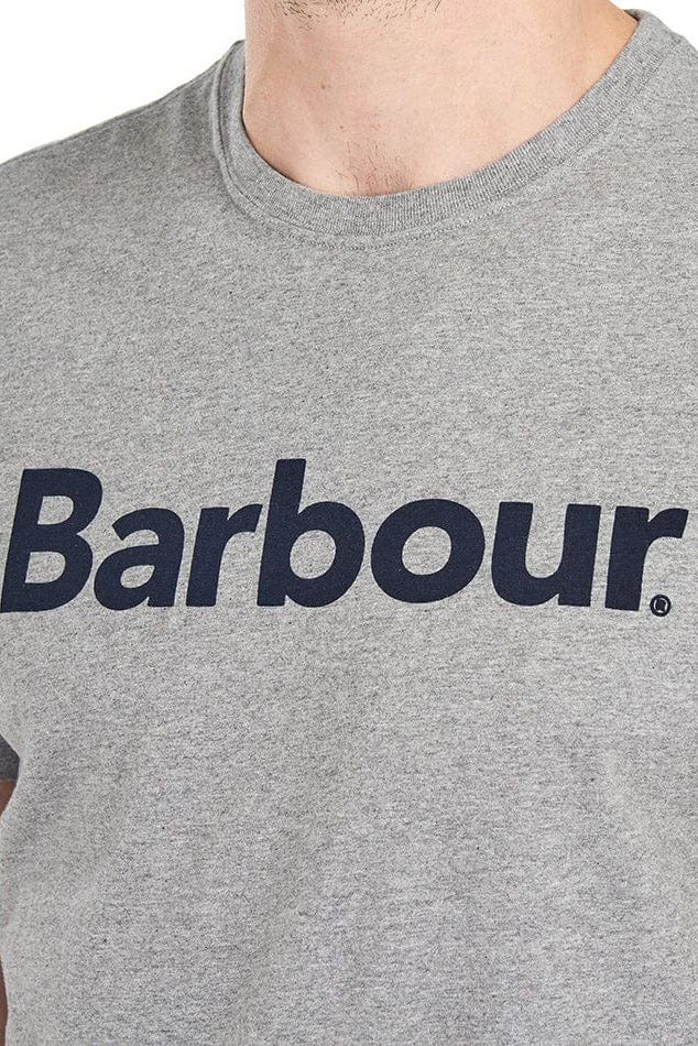 Logo Tee - Gray Marl - Image 4
