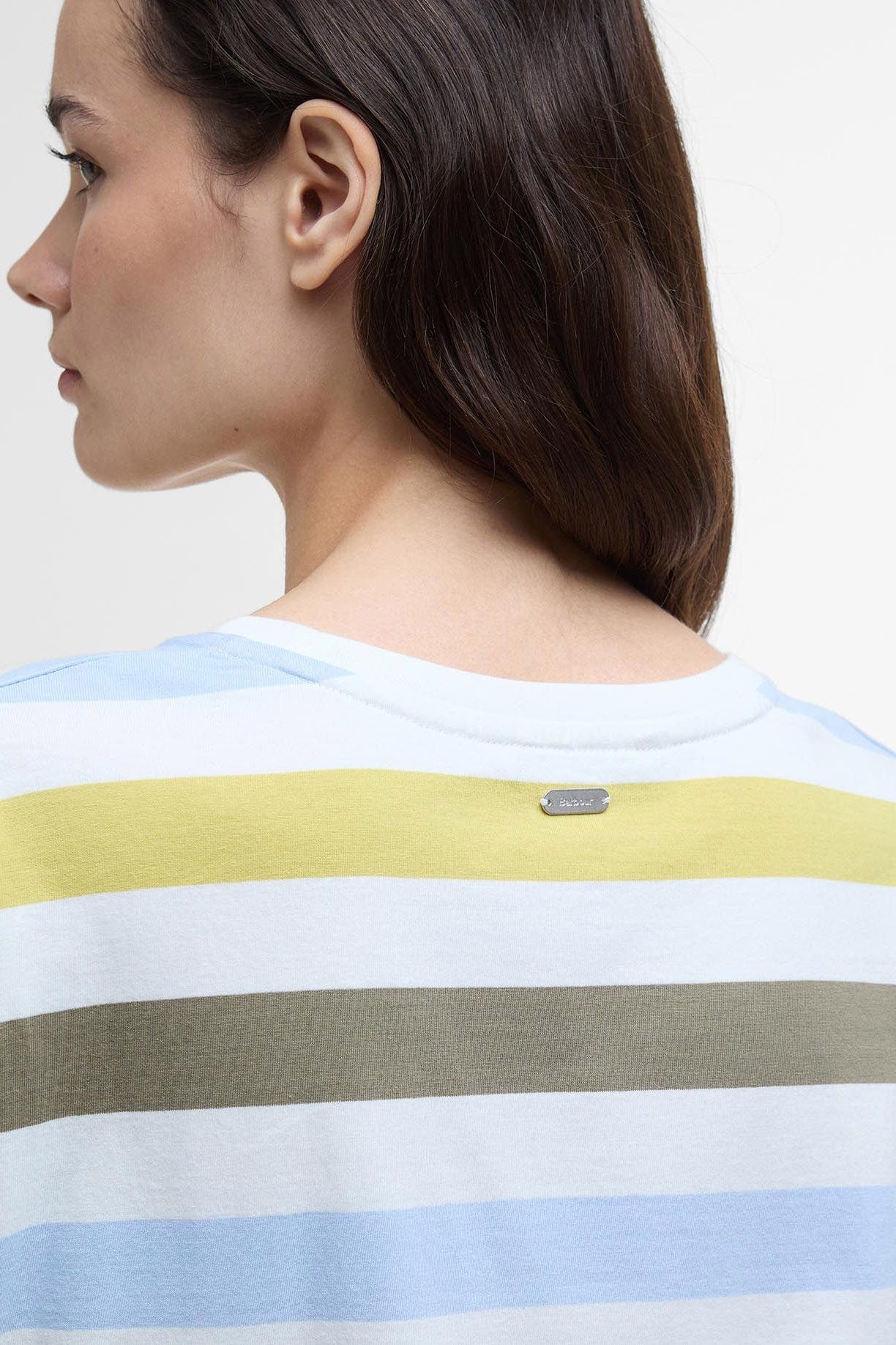 Lyndale T-Shirt - Limeade Stripe - Image 6
