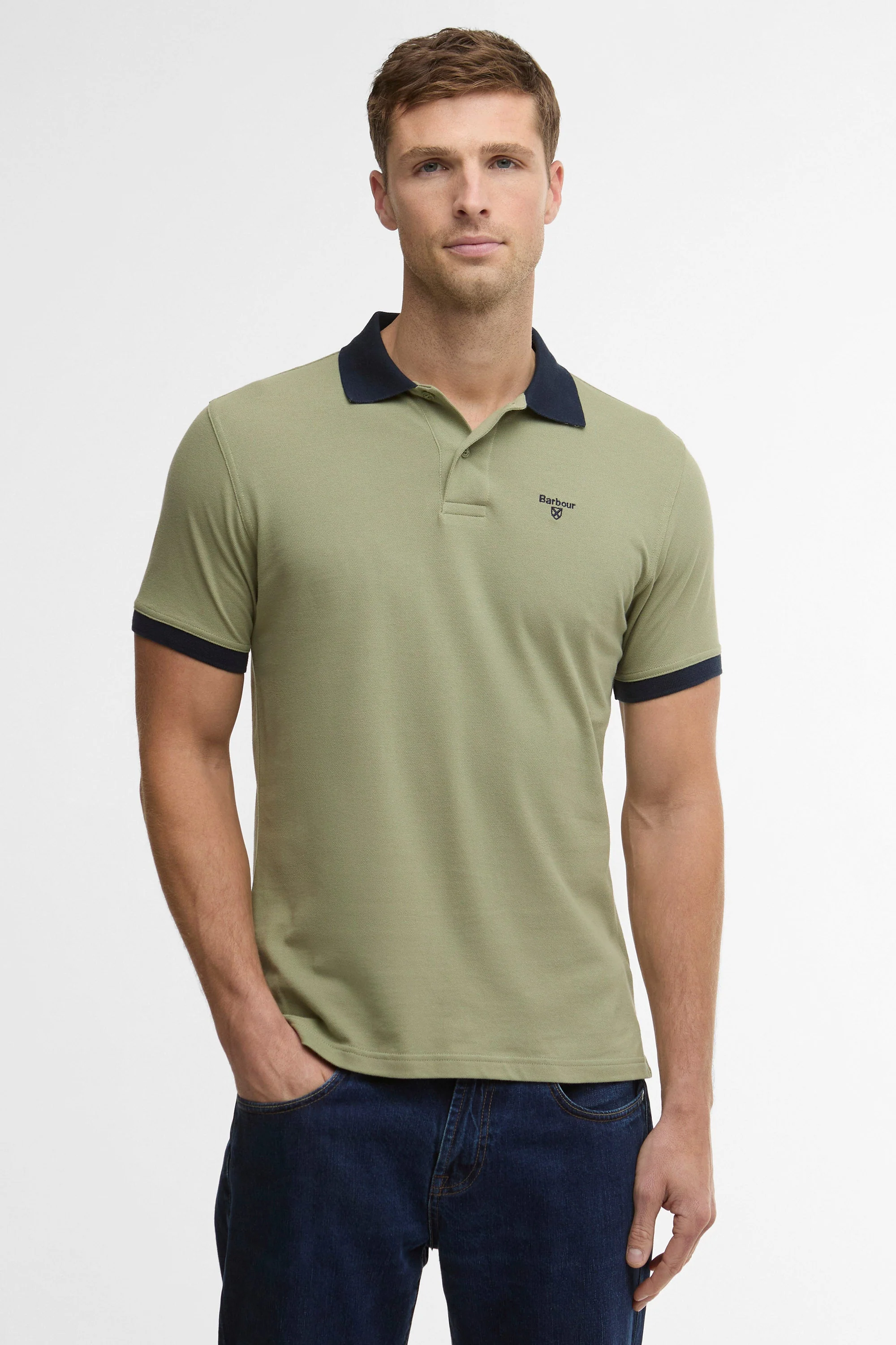 Lynmouth Polo - Laurel Green - Image 2