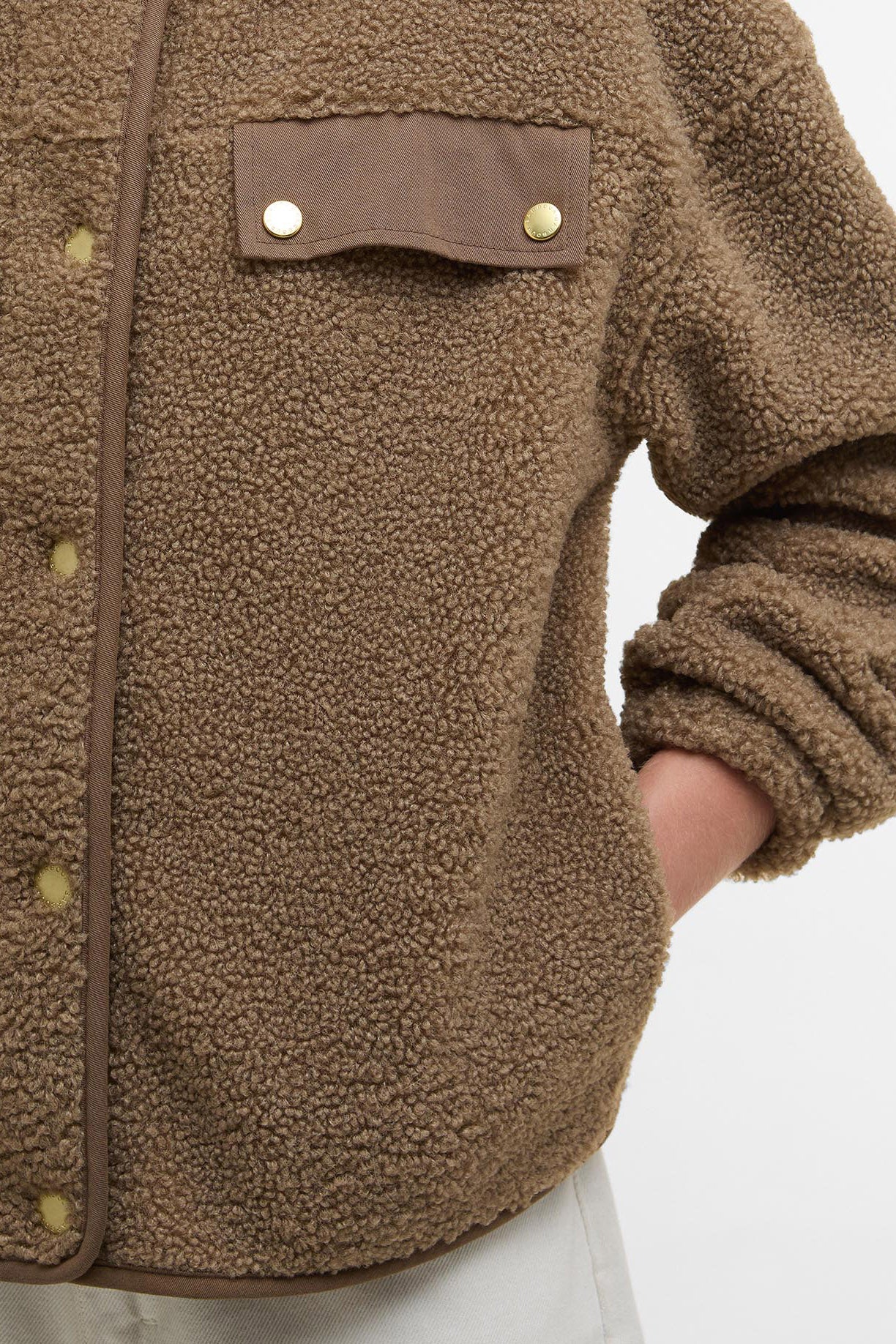 Mabel Fleece - Military Brown - Image 4