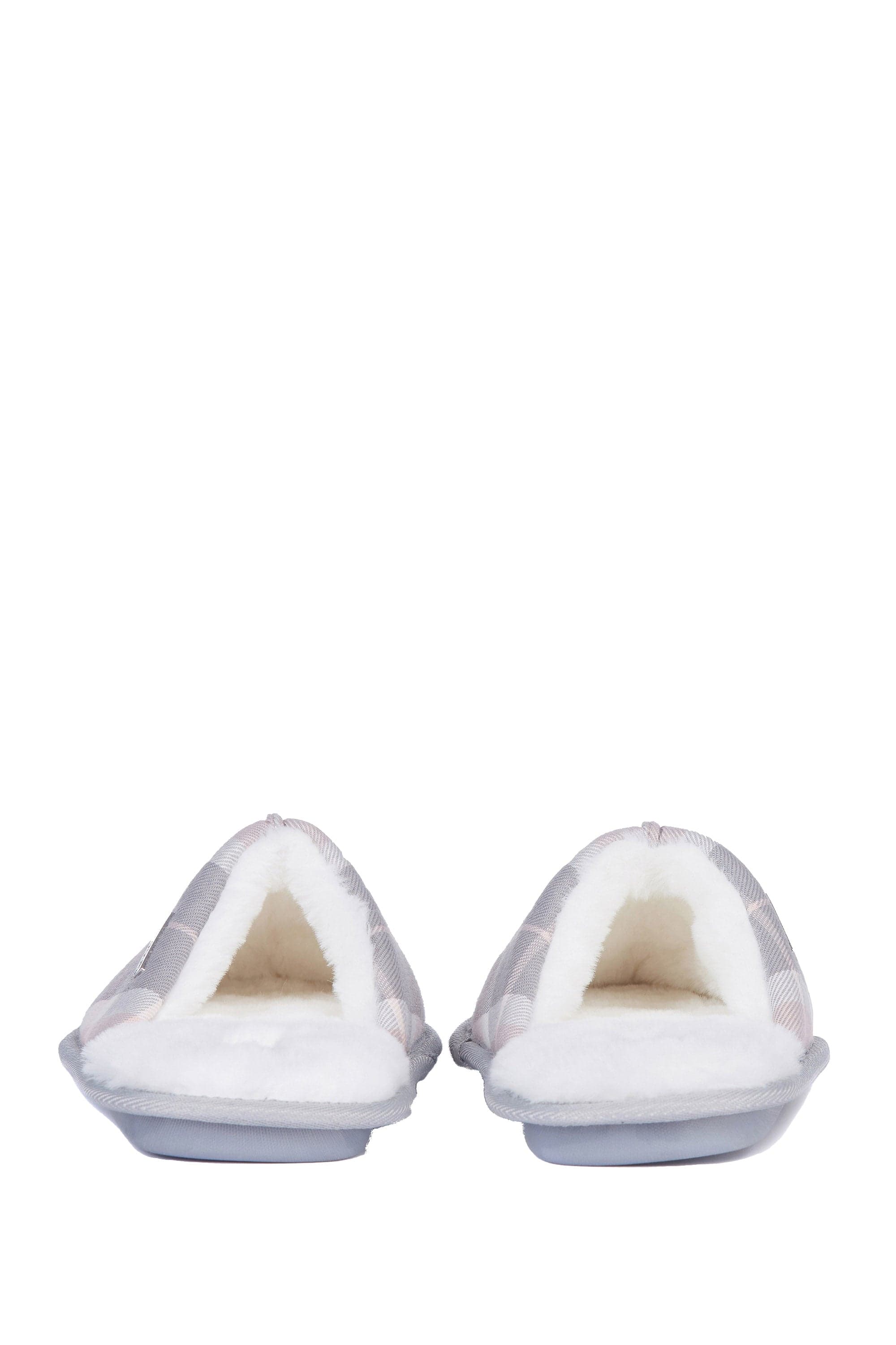 Maddie Slippers - Pink/Grey Tartan - Image 5