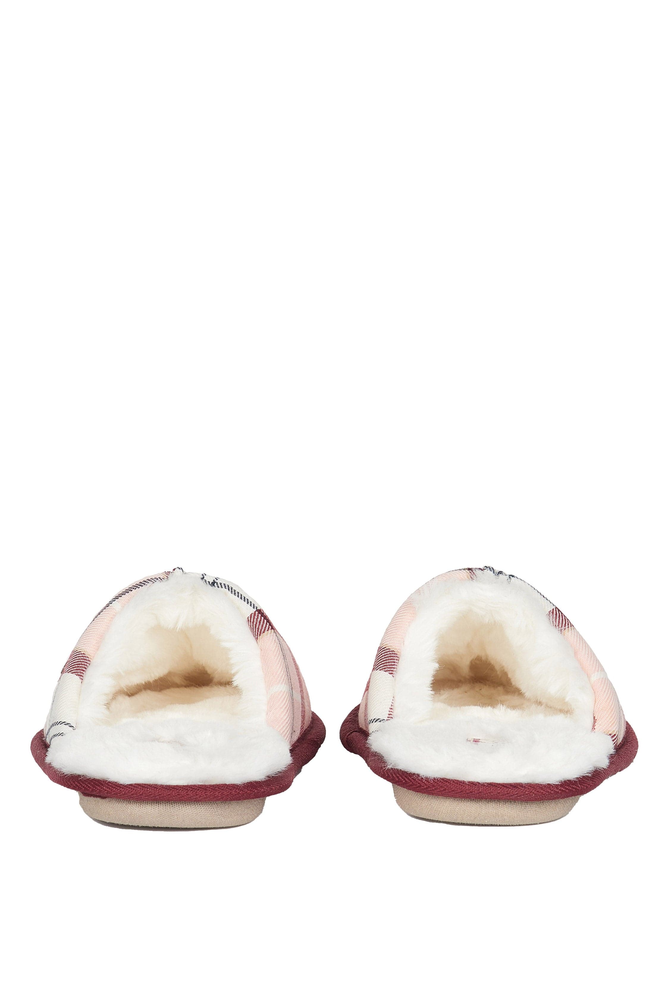 Maddie Slippers - Red/Pink Tartan - Image 5