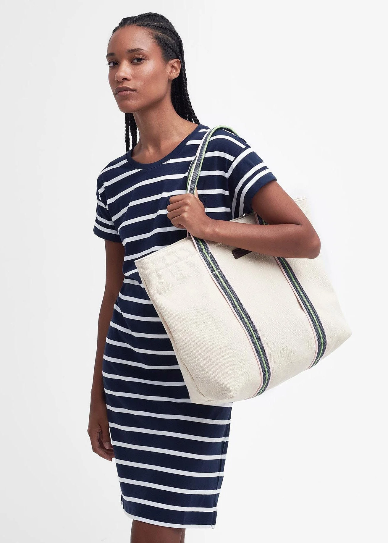 Madison Beach Tote Bag - Ecru - Image 2