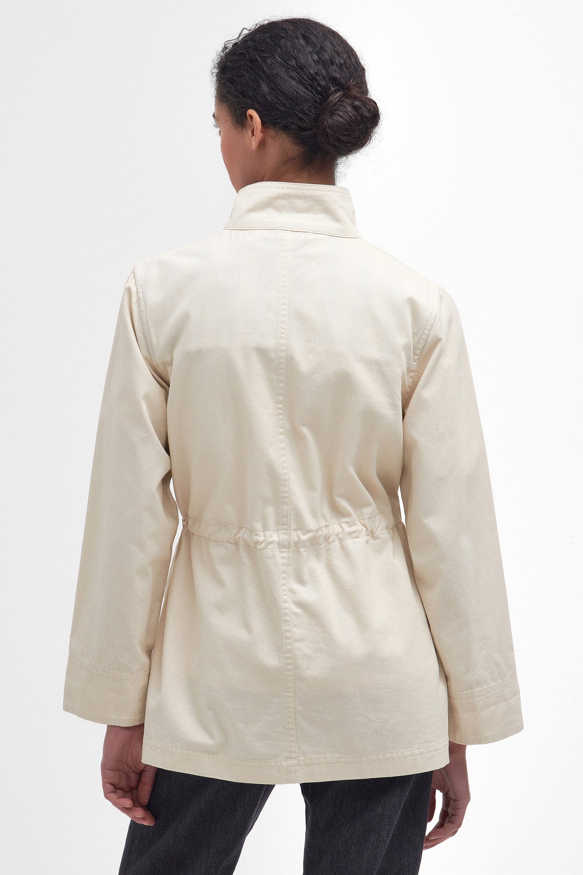 Maeva Utility Jacket - Salt/Summer Navy/Ecru - Image 8