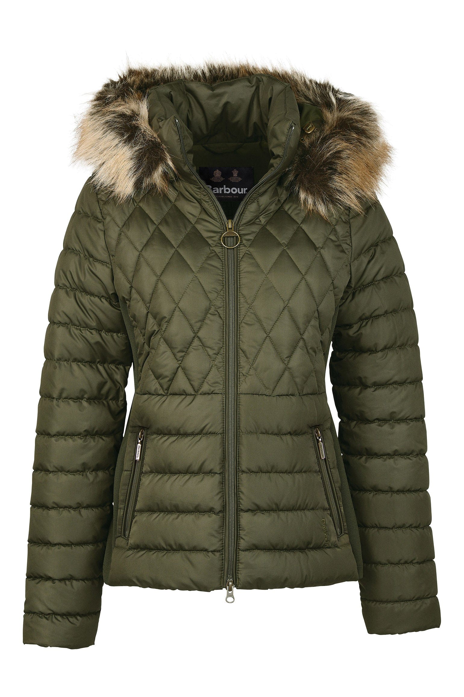Mallow Quilted Jacket - Olive