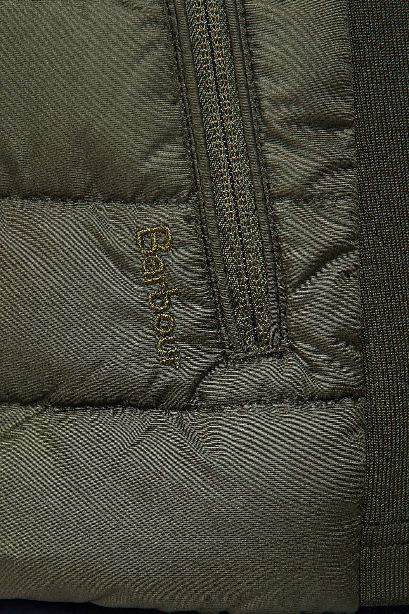 Mallow Quilted Jacket - Olive - Image 6