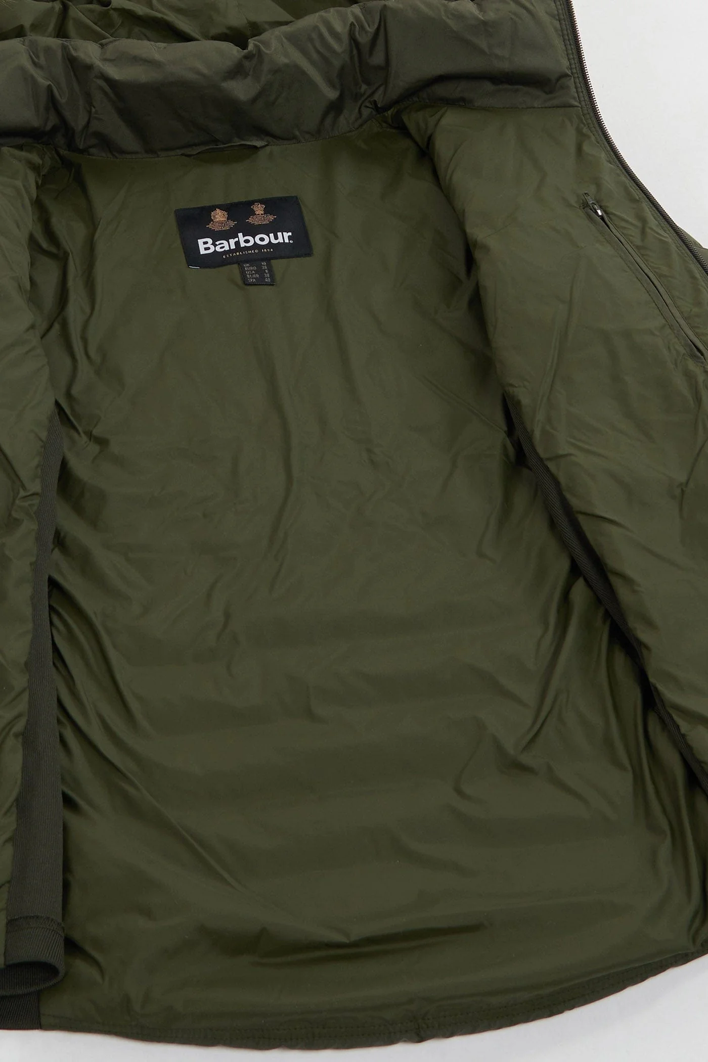 Mallow Quilted Jacket - Olive - Image 8