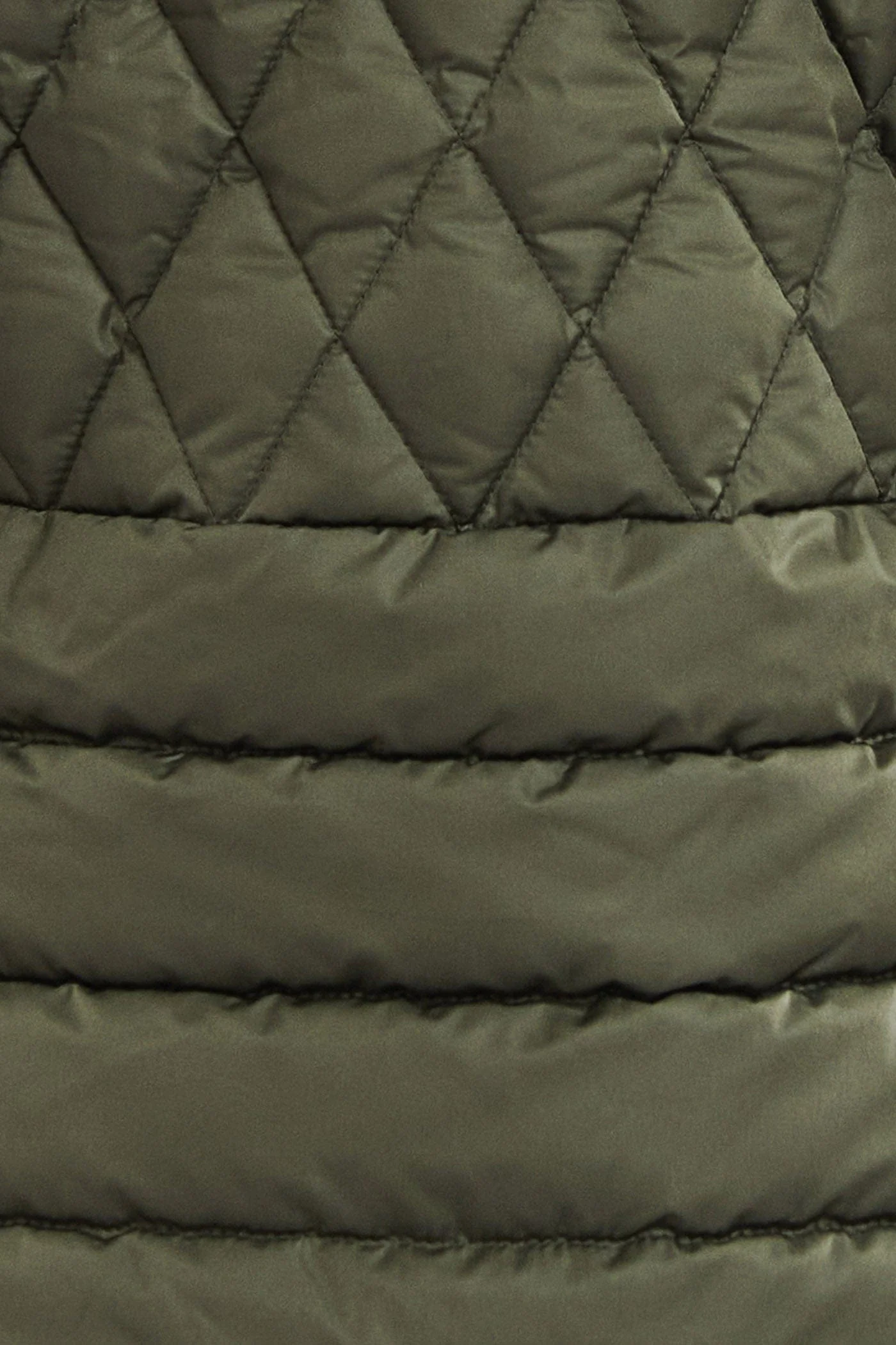 Mallow Quilted Jacket - Olive - Image 9