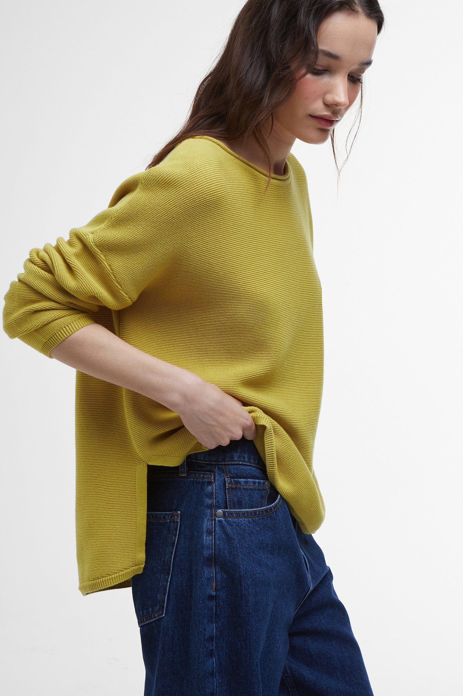 Marine Knit Jumper - Limeade - Image 4