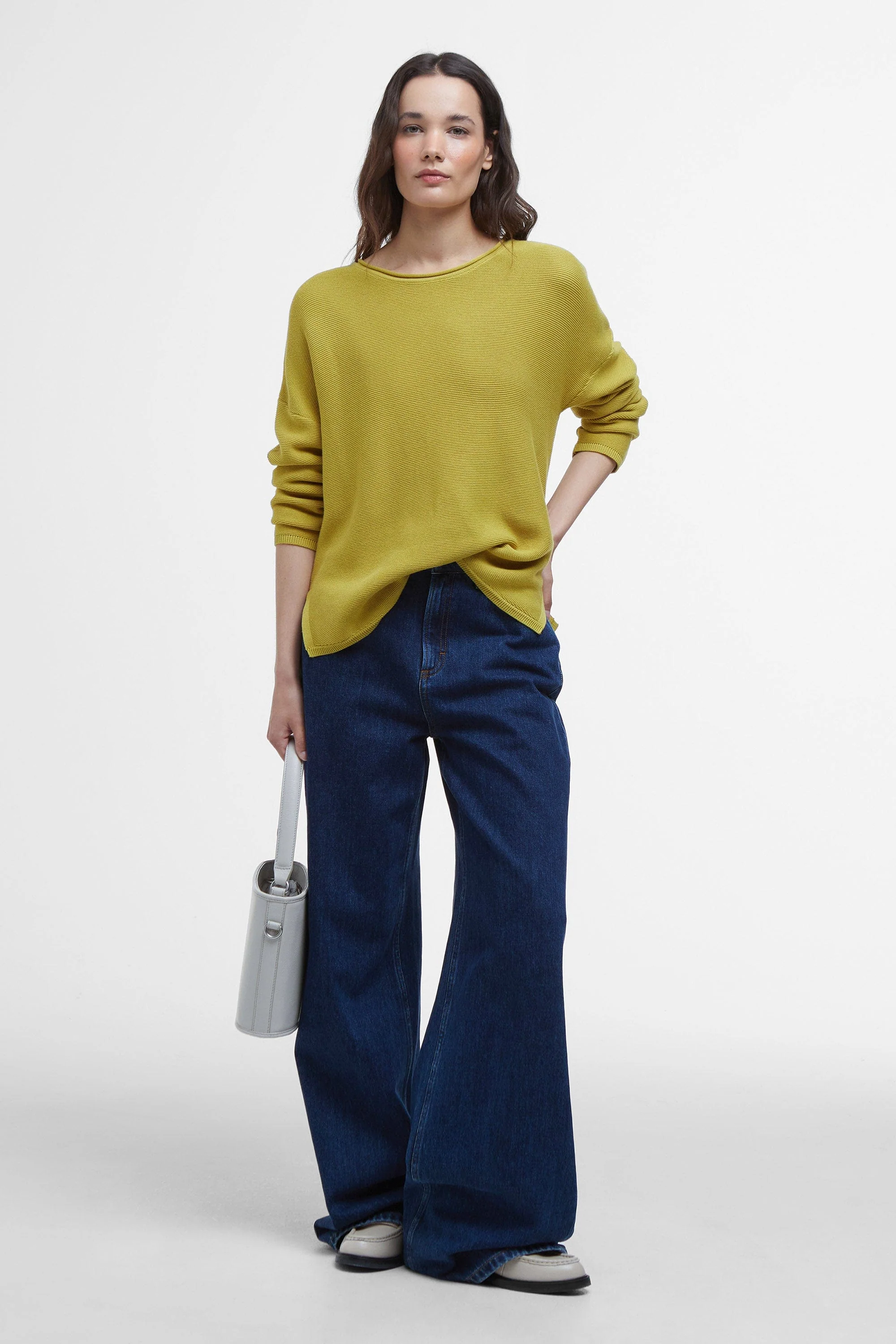 Marine Knit Jumper - Limeade - Image 6