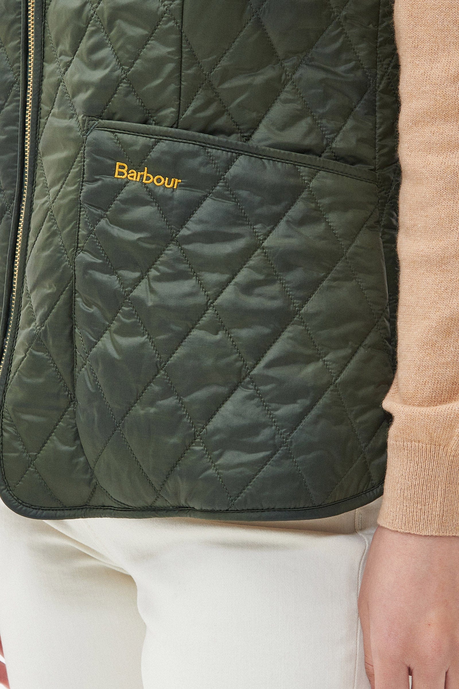 Markenfield Liner - Olive/Natural - Image 7