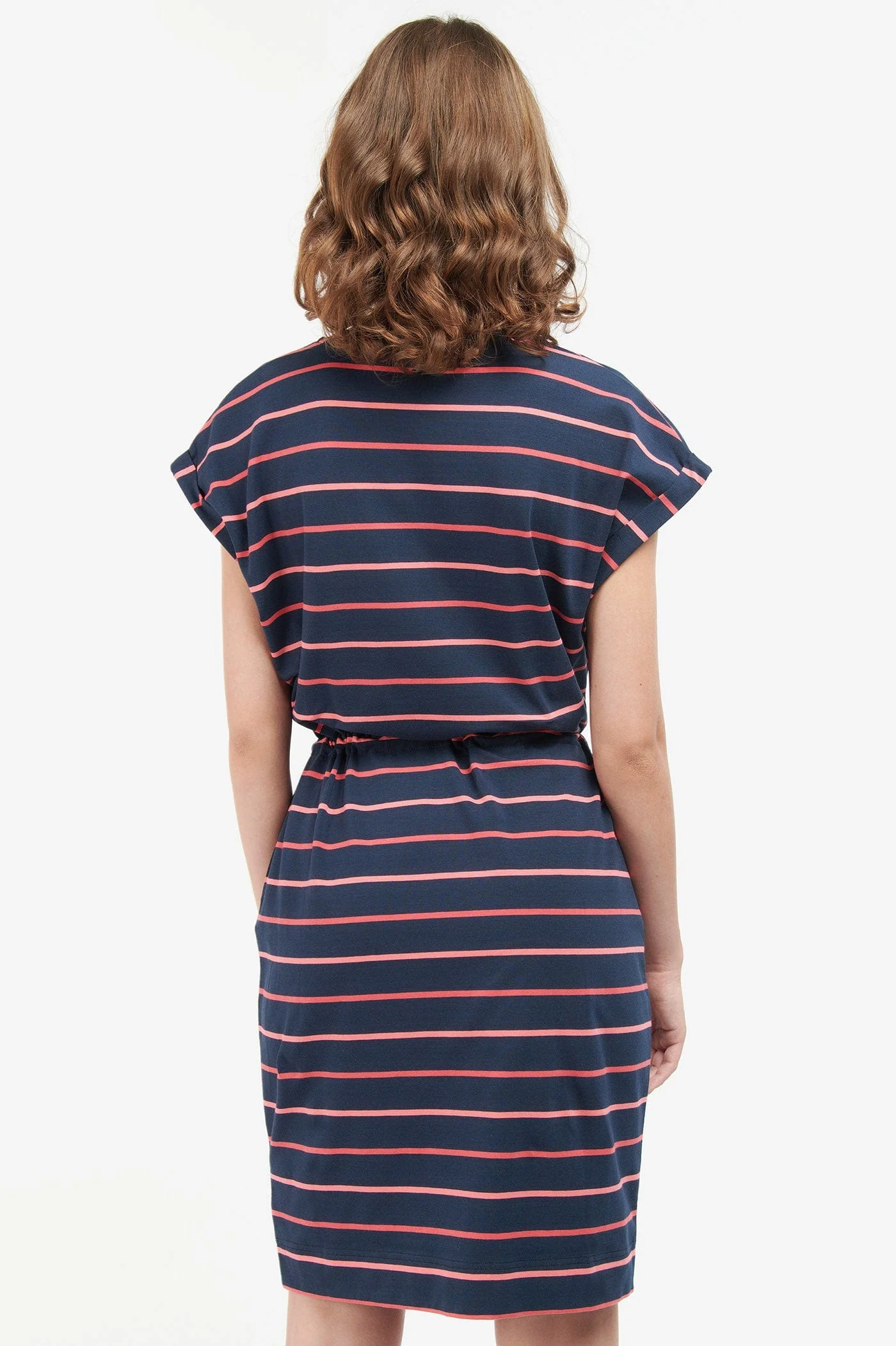 Marloes Stripe Dress - Navy Stripe - Image 4