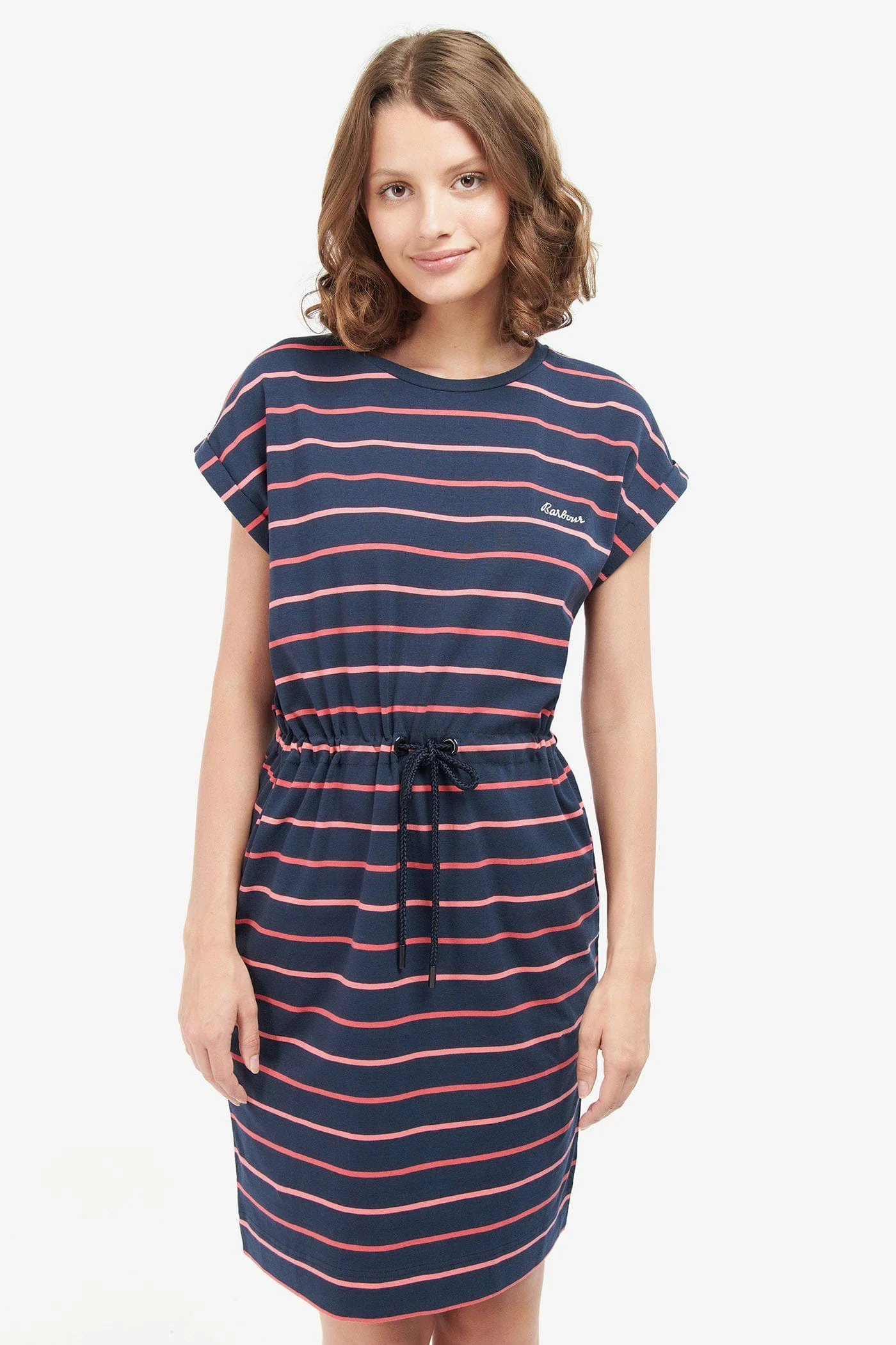 Marloes Stripe Dress - Navy Stripe - Image 5