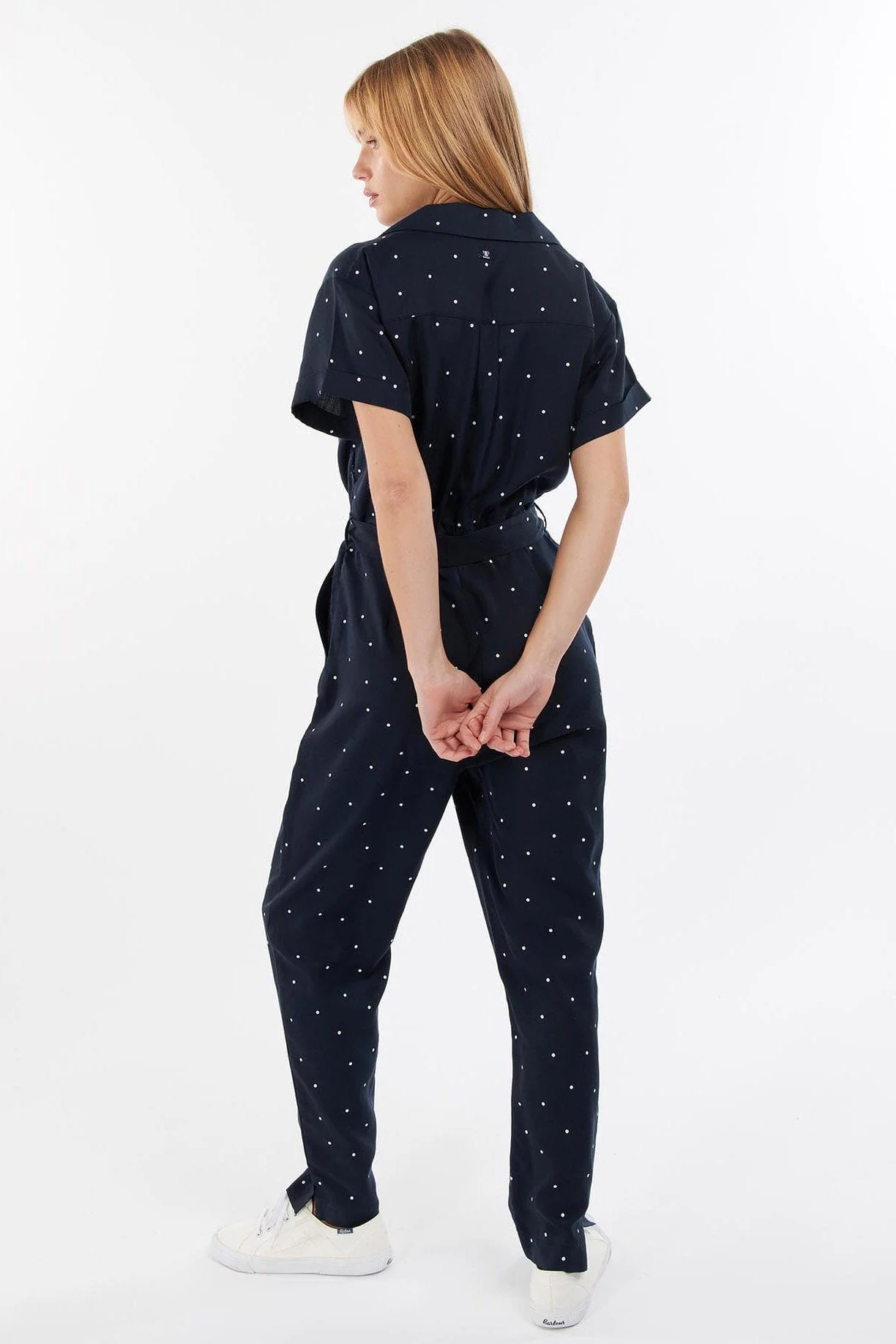 Melita Jumpsuit - Navy Print - Image 3