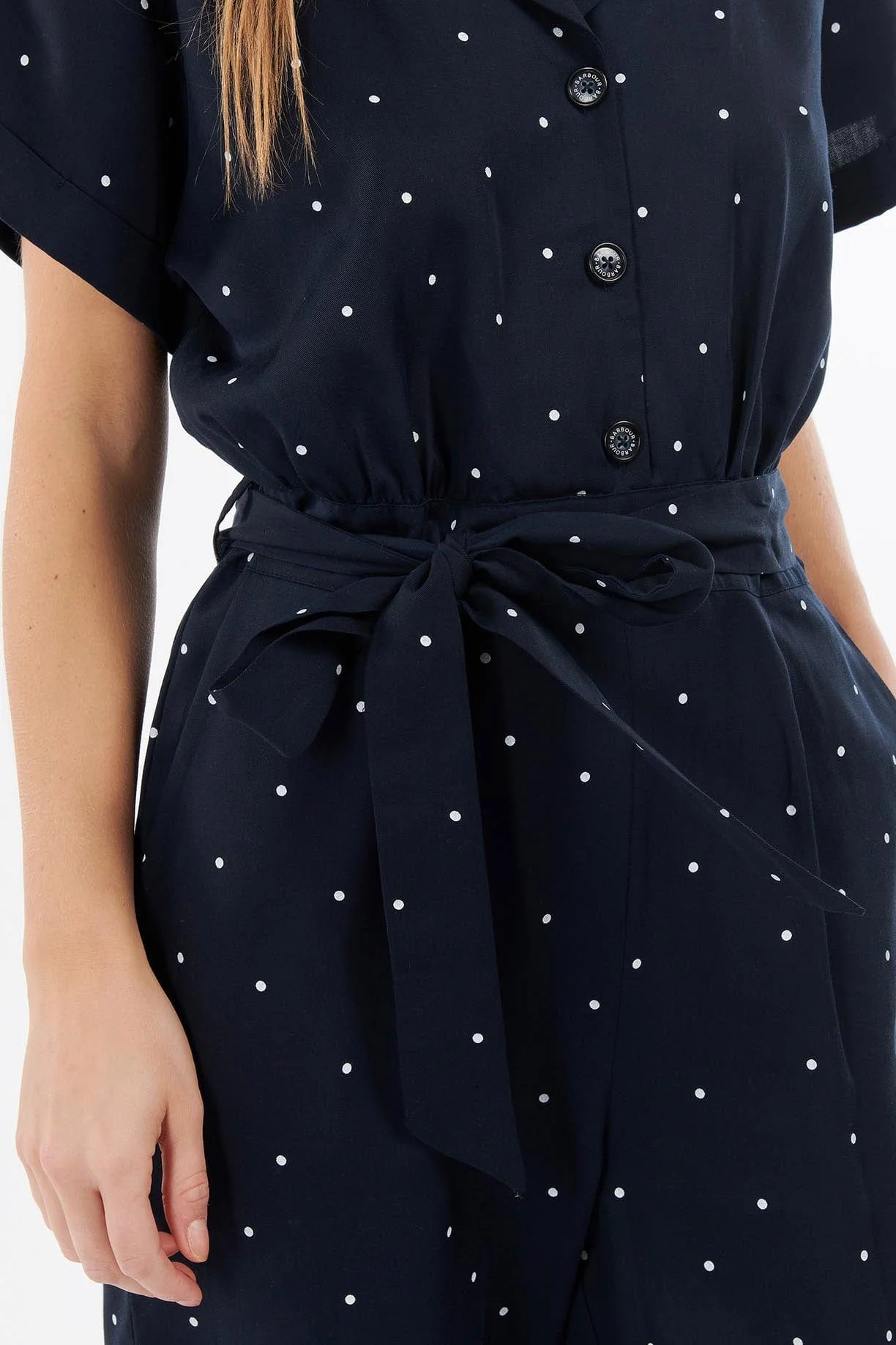 Melita Jumpsuit - Navy Print - Image 6