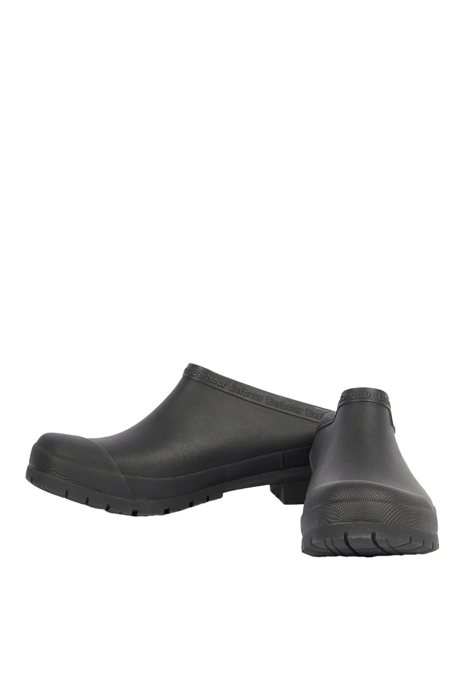 Mens Quinn Welly Clogs - Black - Image 3