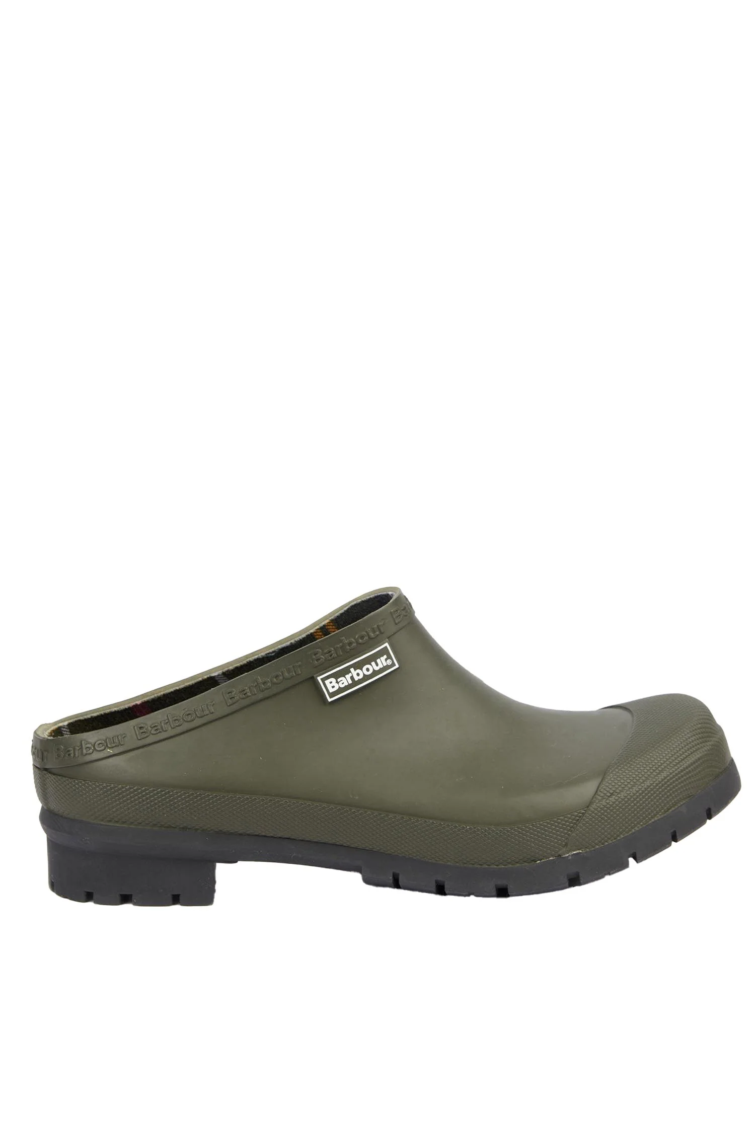 Mens Quinn Welly Clogs - Olive