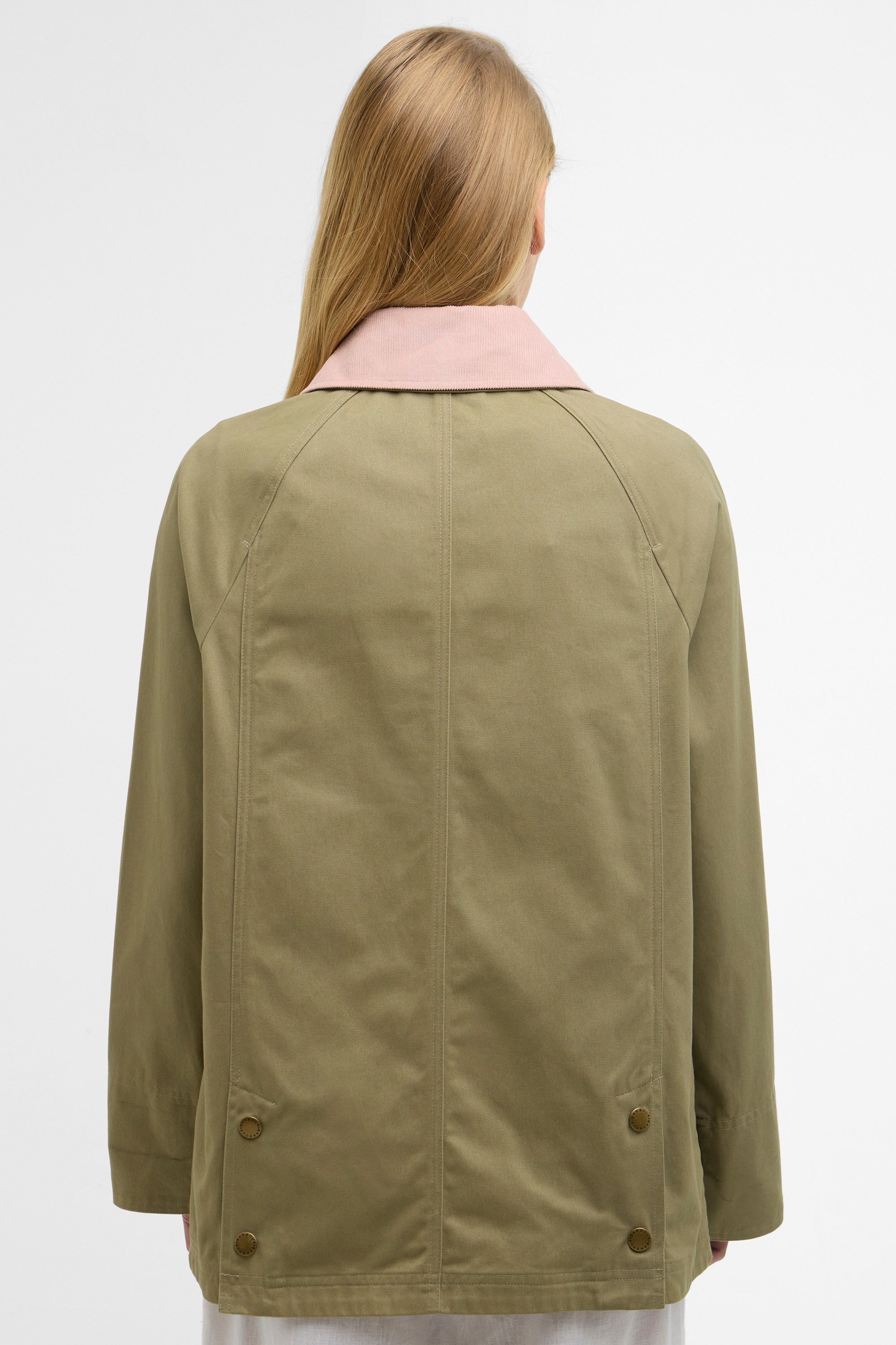 Modern Beadnell Jacket - Bleached Olive/Ancient/Gardenia - Image 3