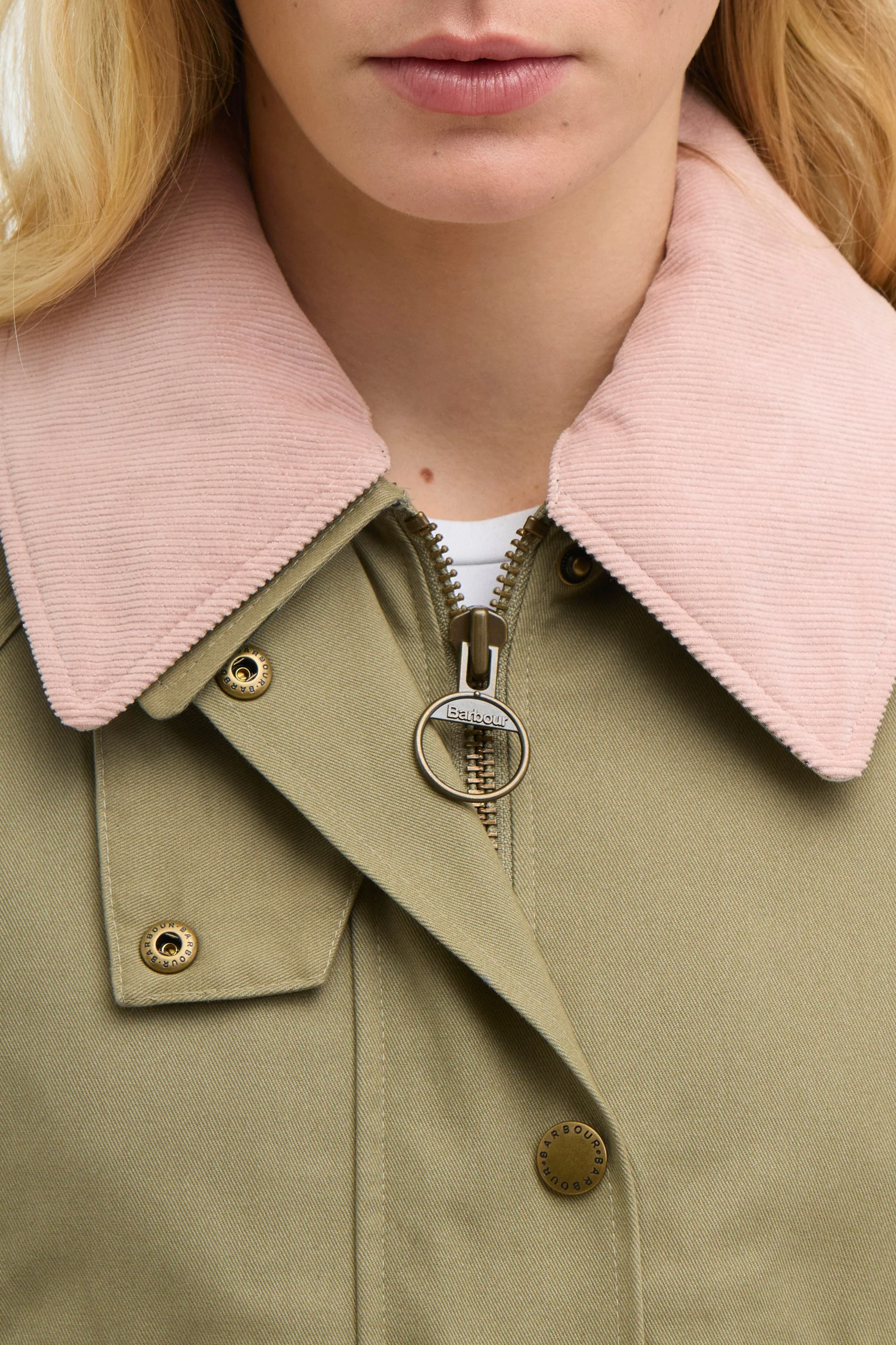 Modern Beadnell Jacket - Bleached Olive/Ancient/Gardenia - Image 5