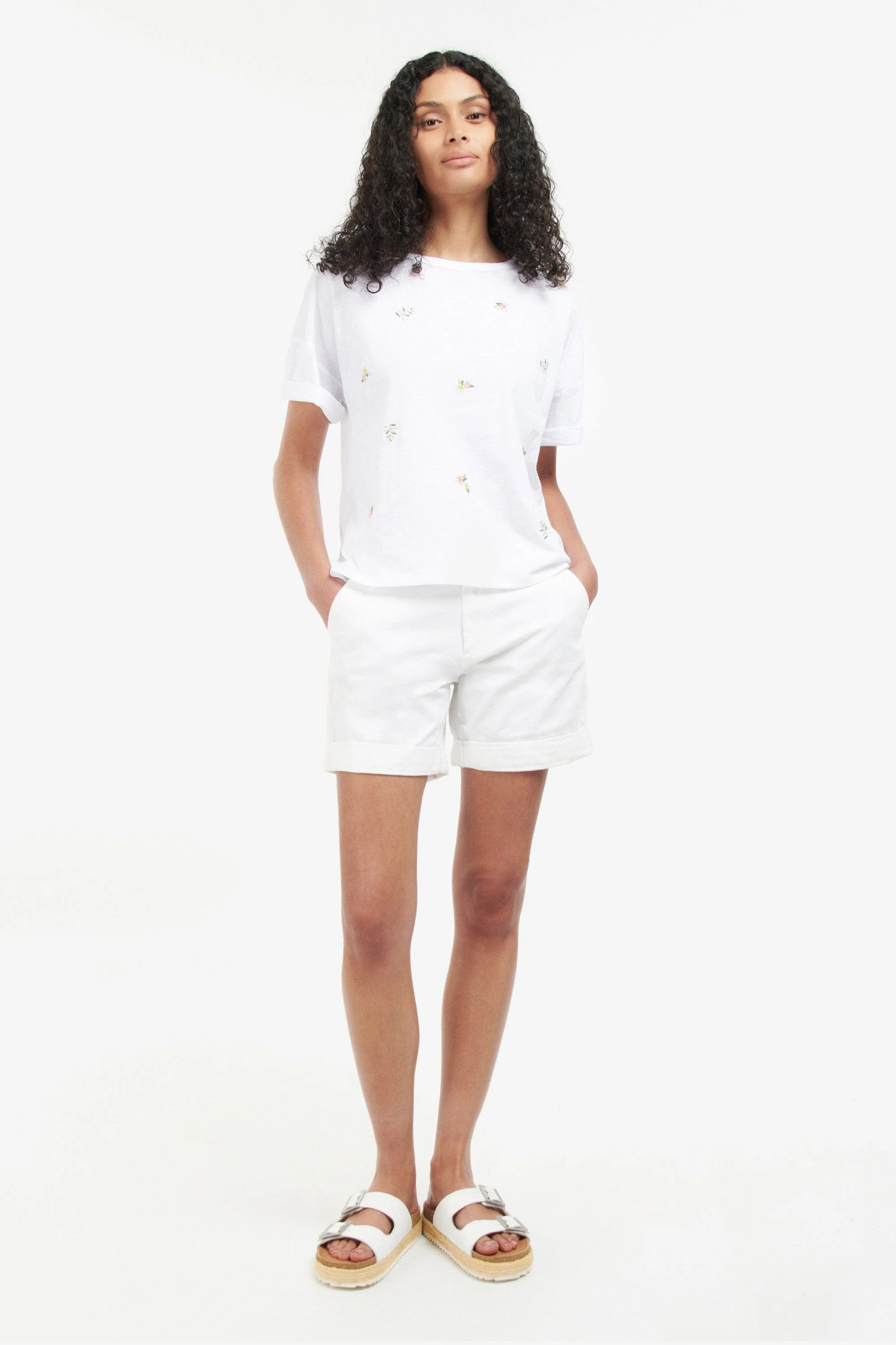 Nahla Tee - White - Image 3